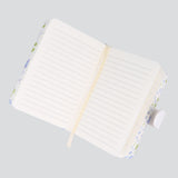 Libreta 144 hojas rayas floral