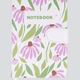 Libreta 144 hojas rayas floral