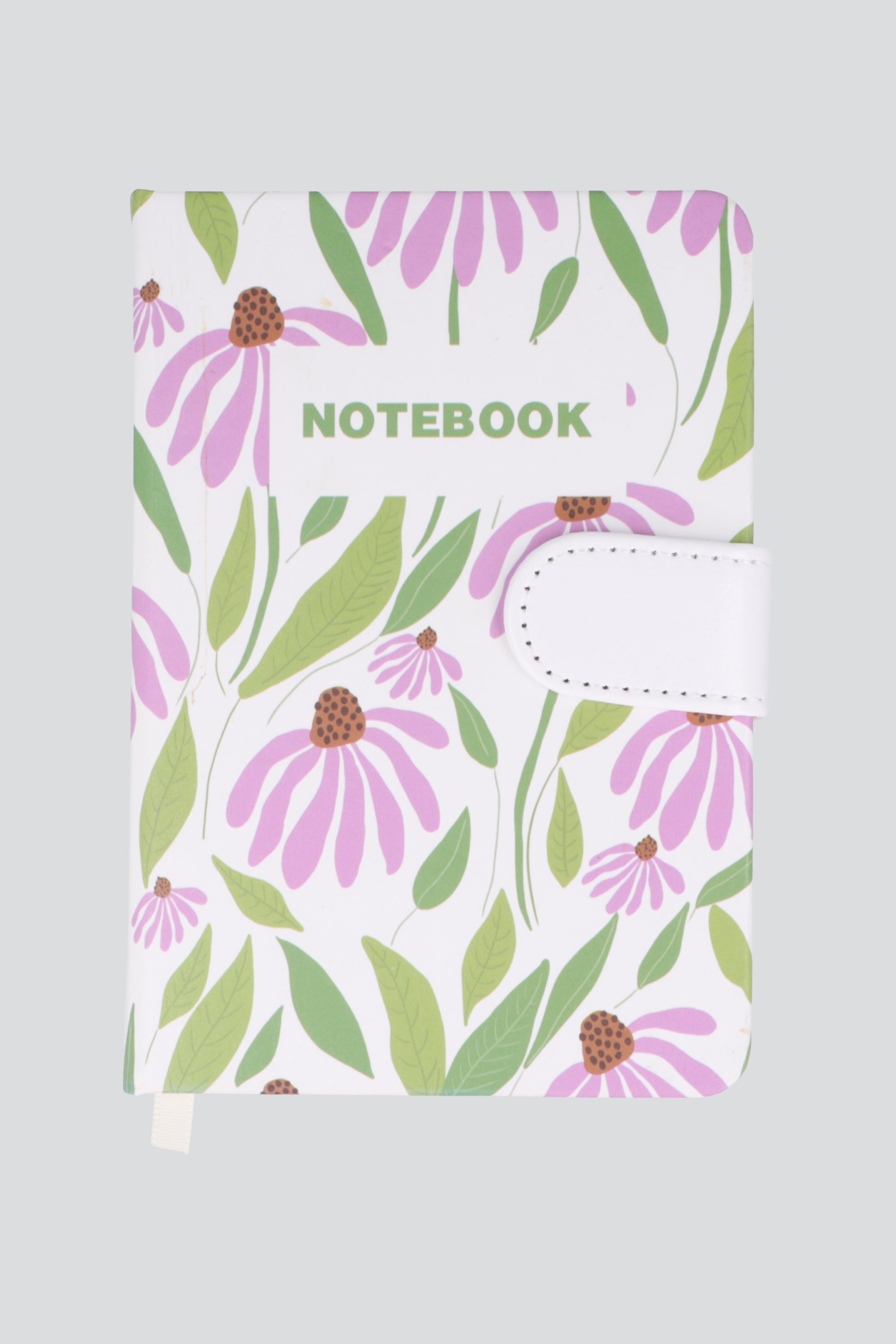 Libreta 144 hojas rayas floral