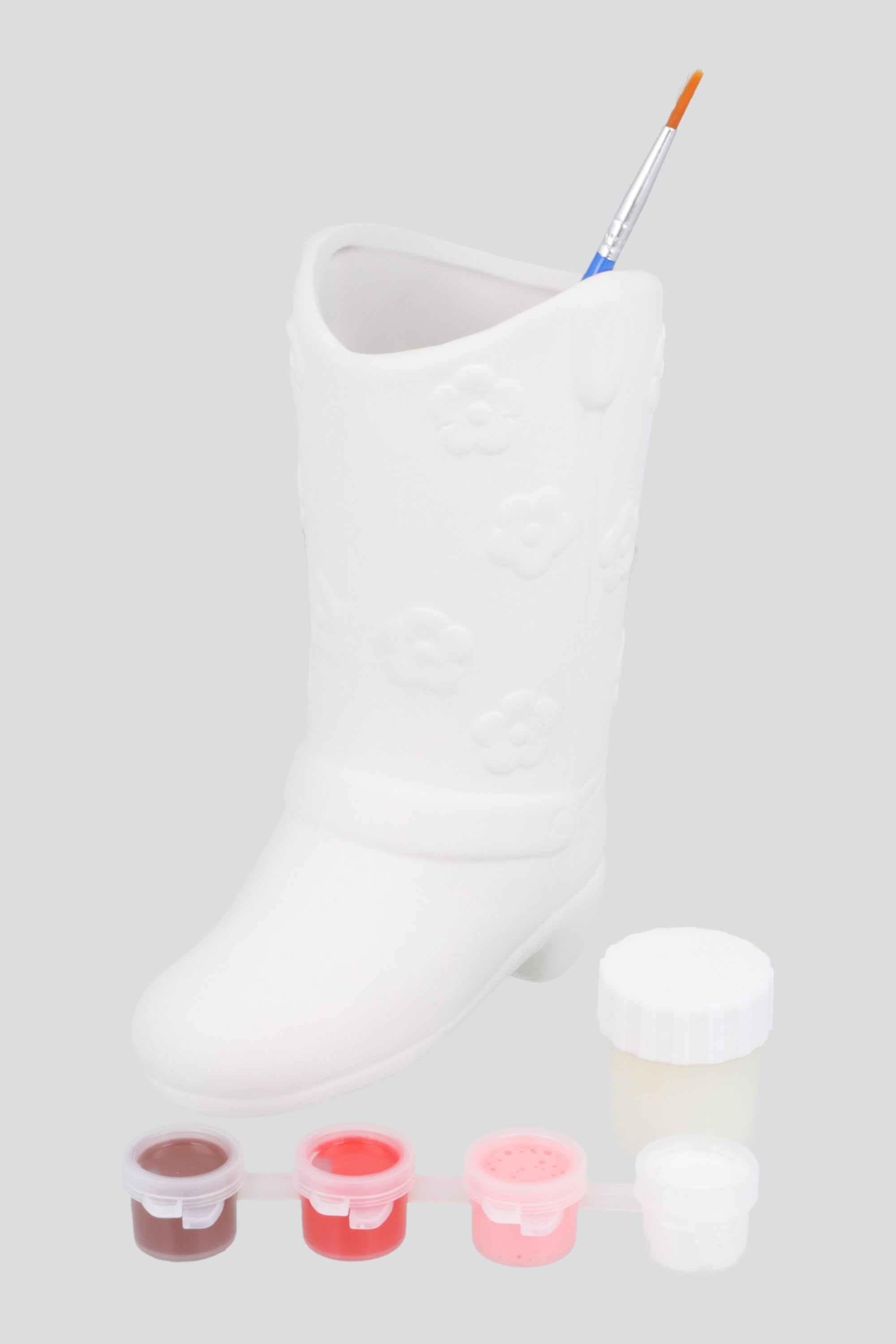Set DIY bota vaquera de ceramica MULTICOLOR