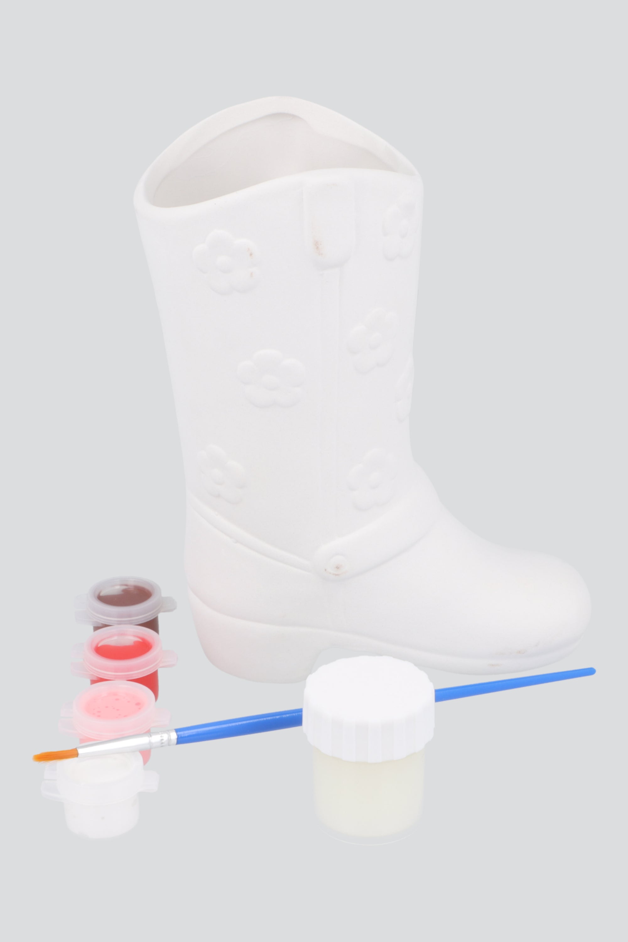 Set DIY bota vaquera de ceramica MULTICOLOR