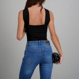 Bodysuit halter detalle argolla