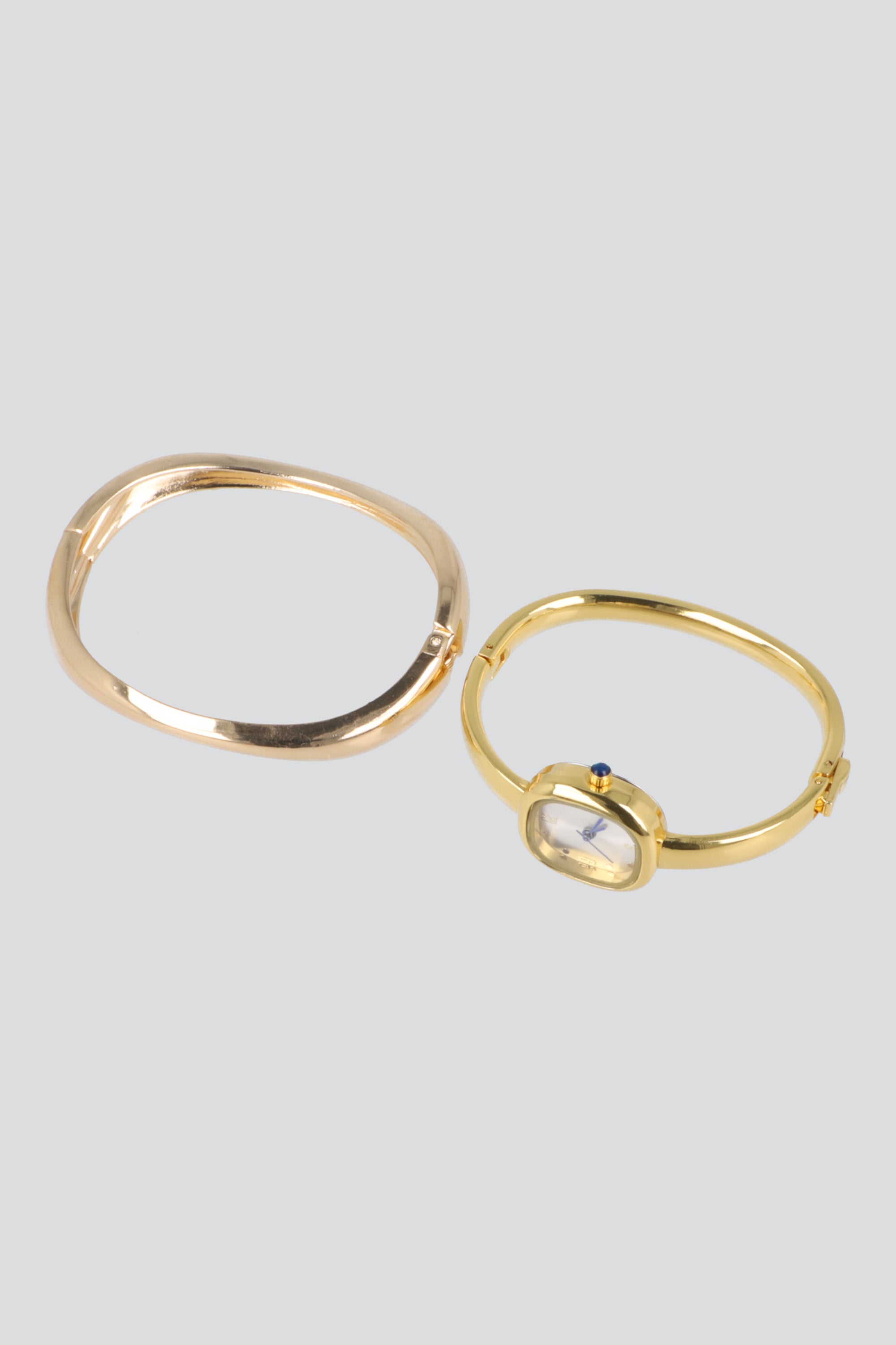 SET 2 CUFFS RELOJ ORO