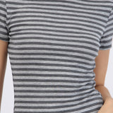 Playera fit slim rayas