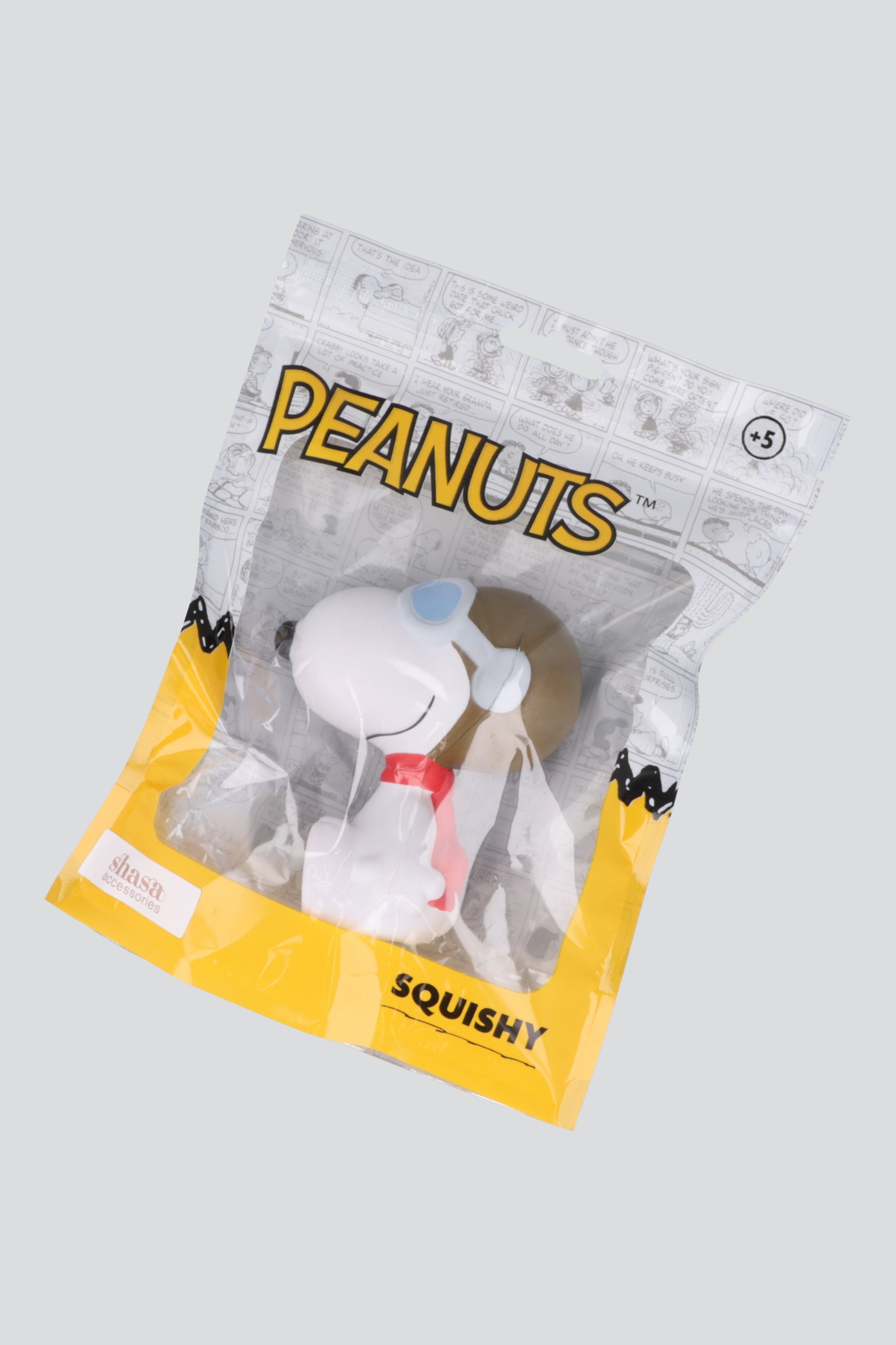 Squishy Snoopy aviador BLANCO COMBO