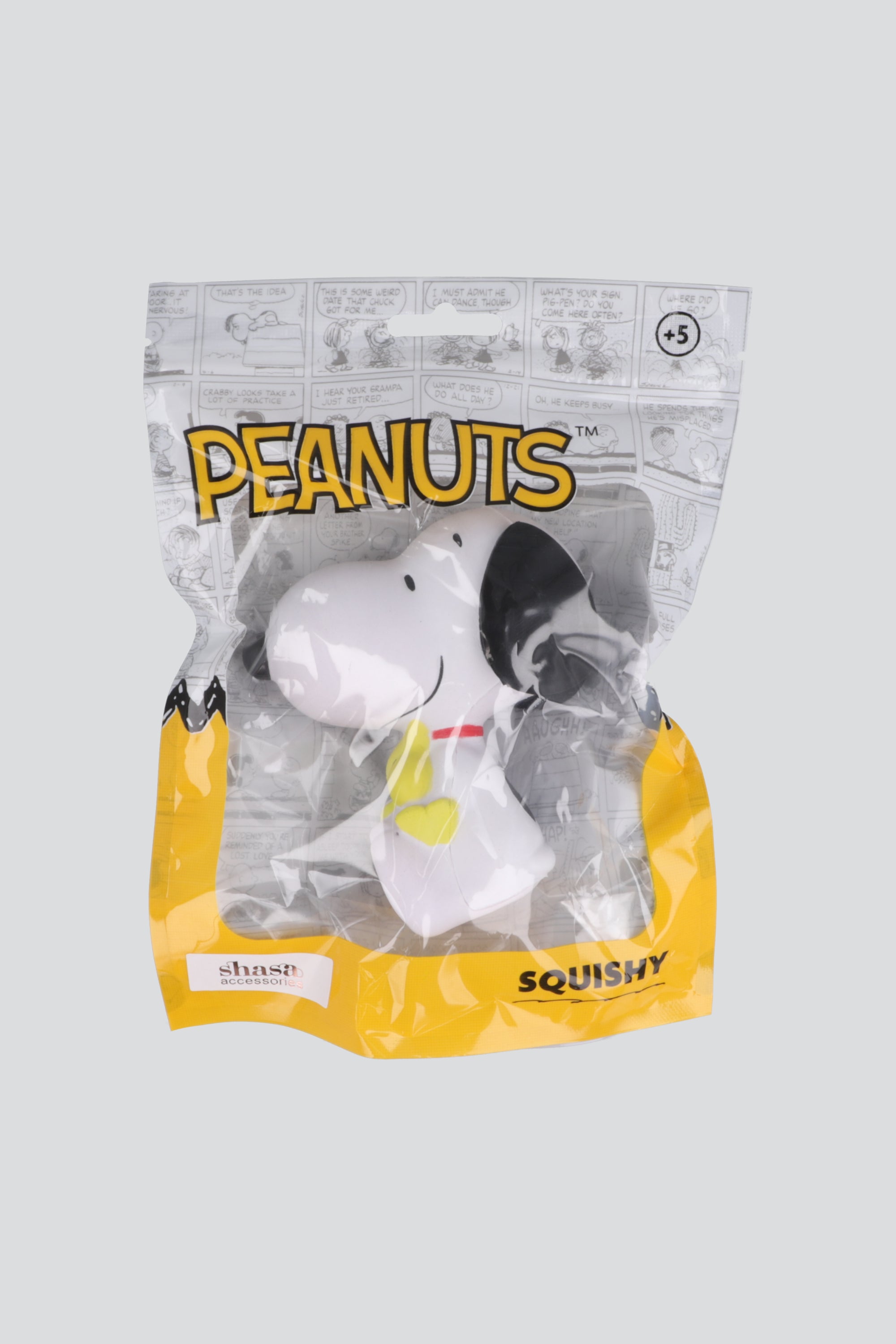 Squishy Snoopy y Woodstock BLANCO COMBO