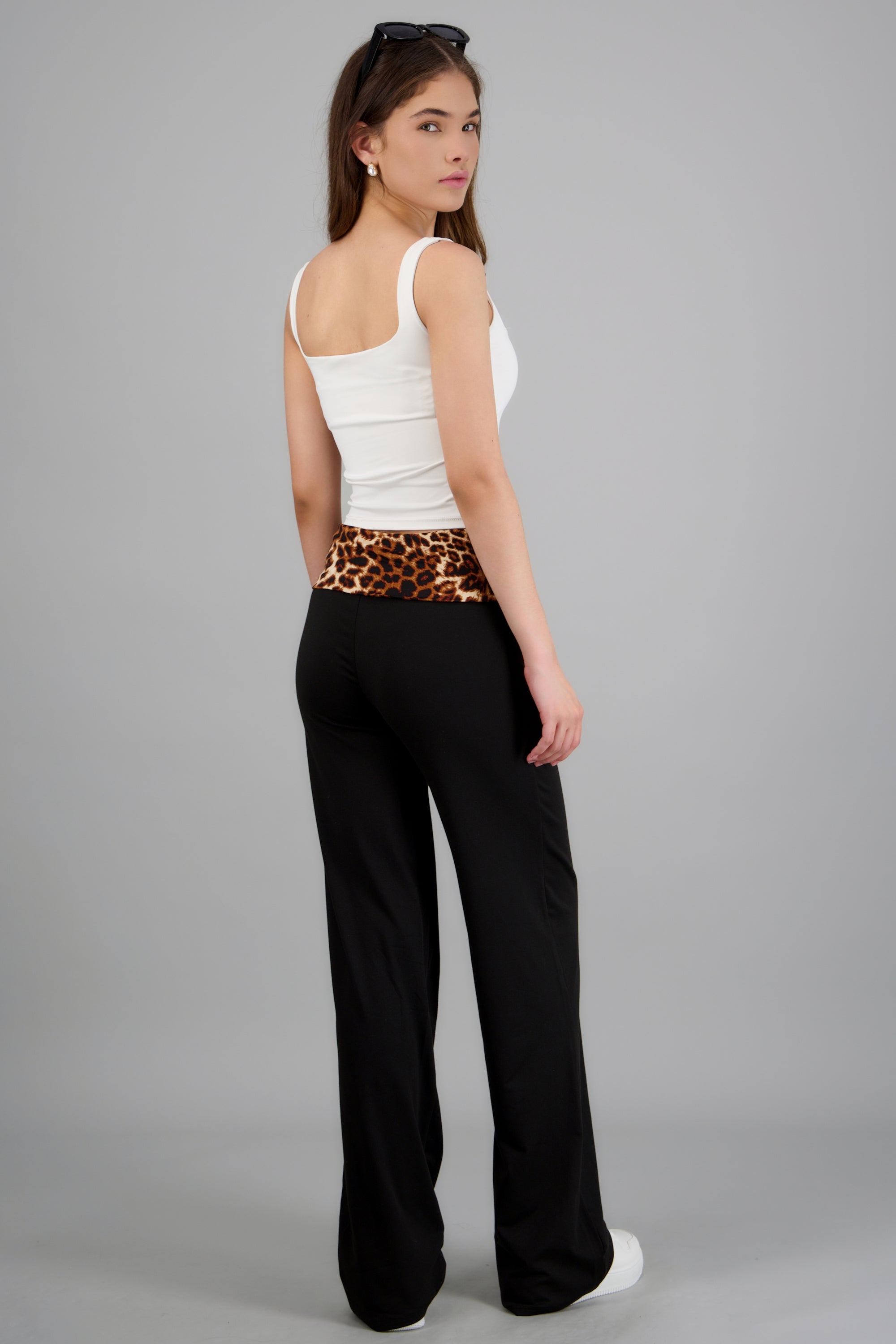 Leggings detalle pretina CAFE COMBO