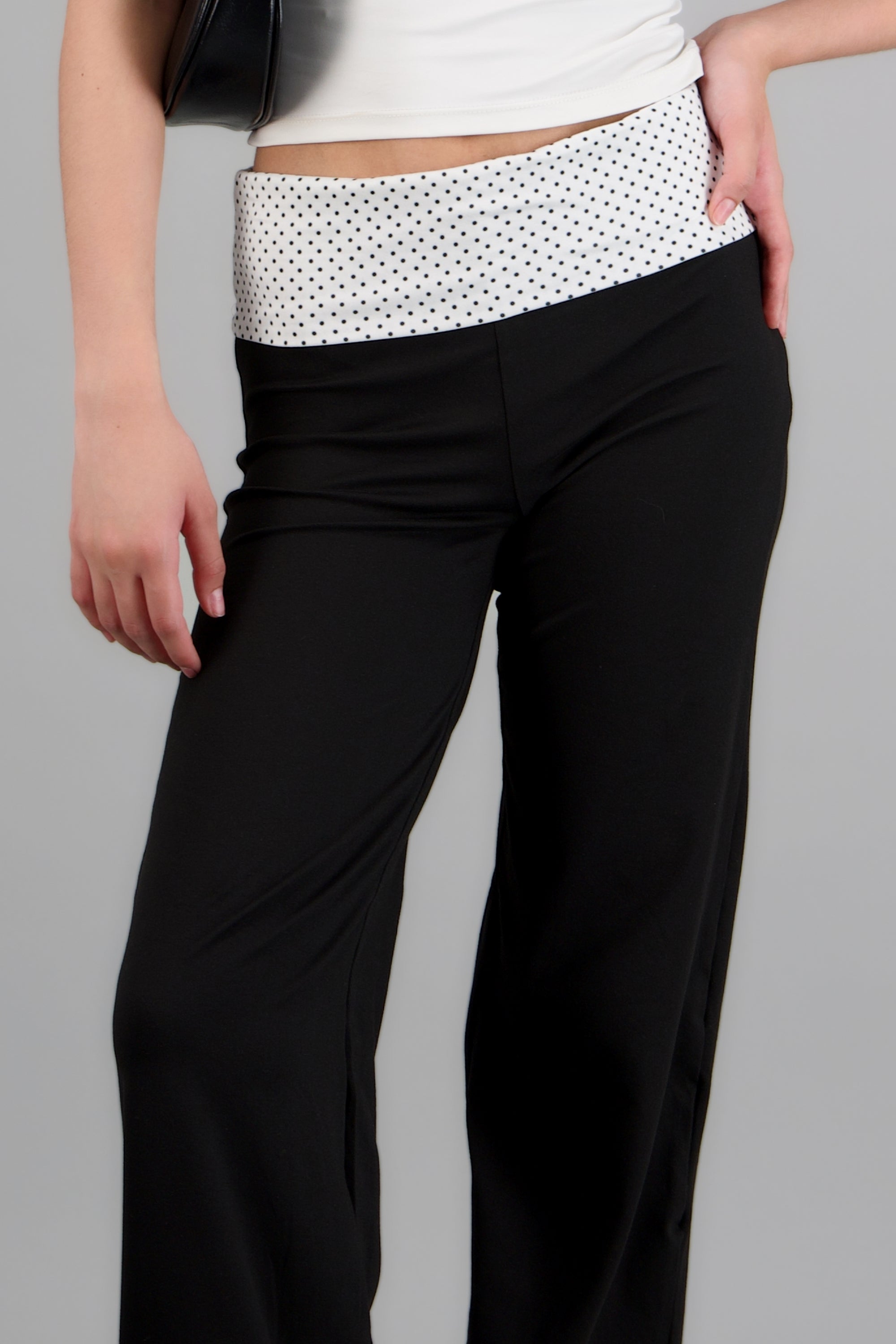 Leggings detalle pretina NEGRO COMBO