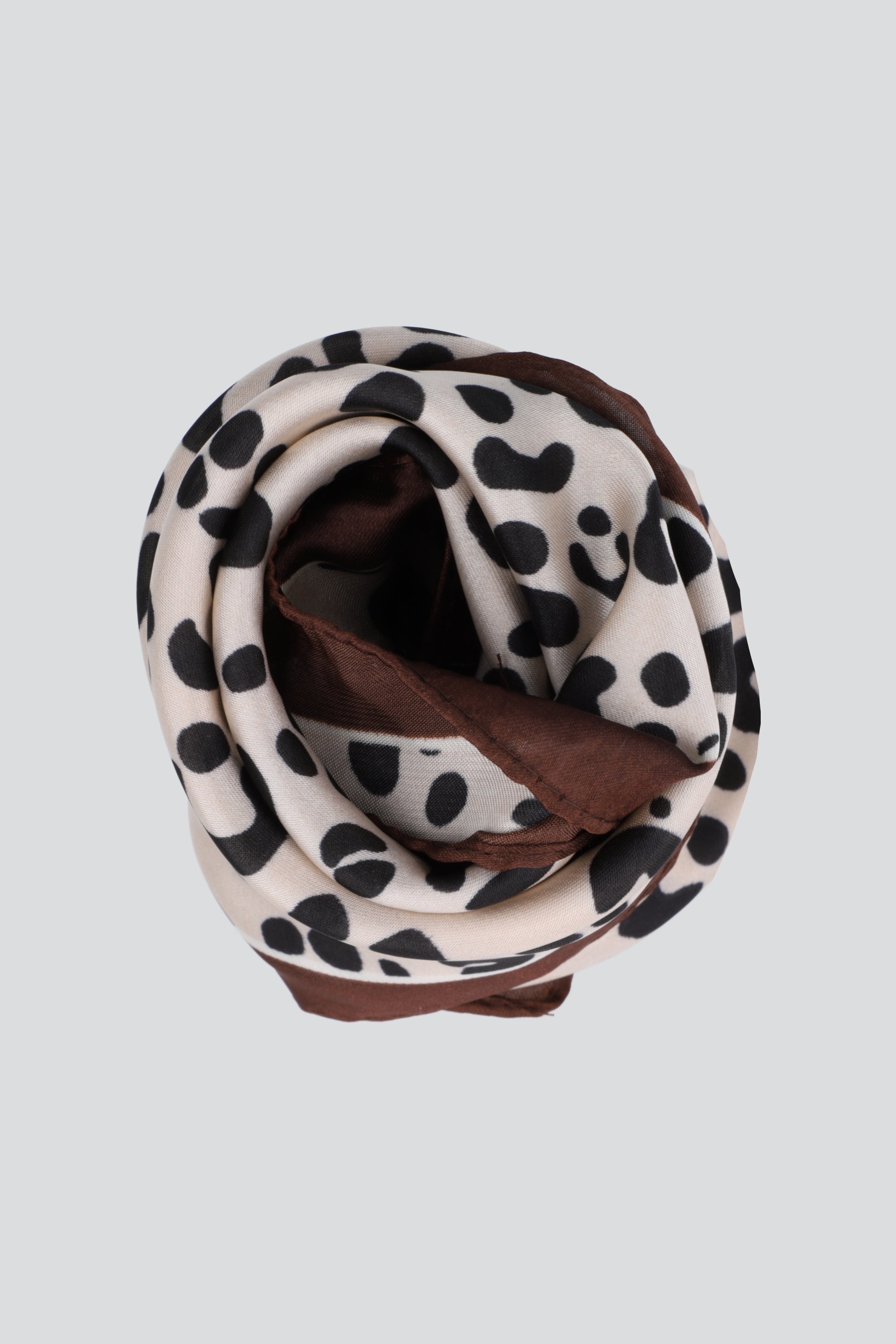 Pañuelo animal print CAFE