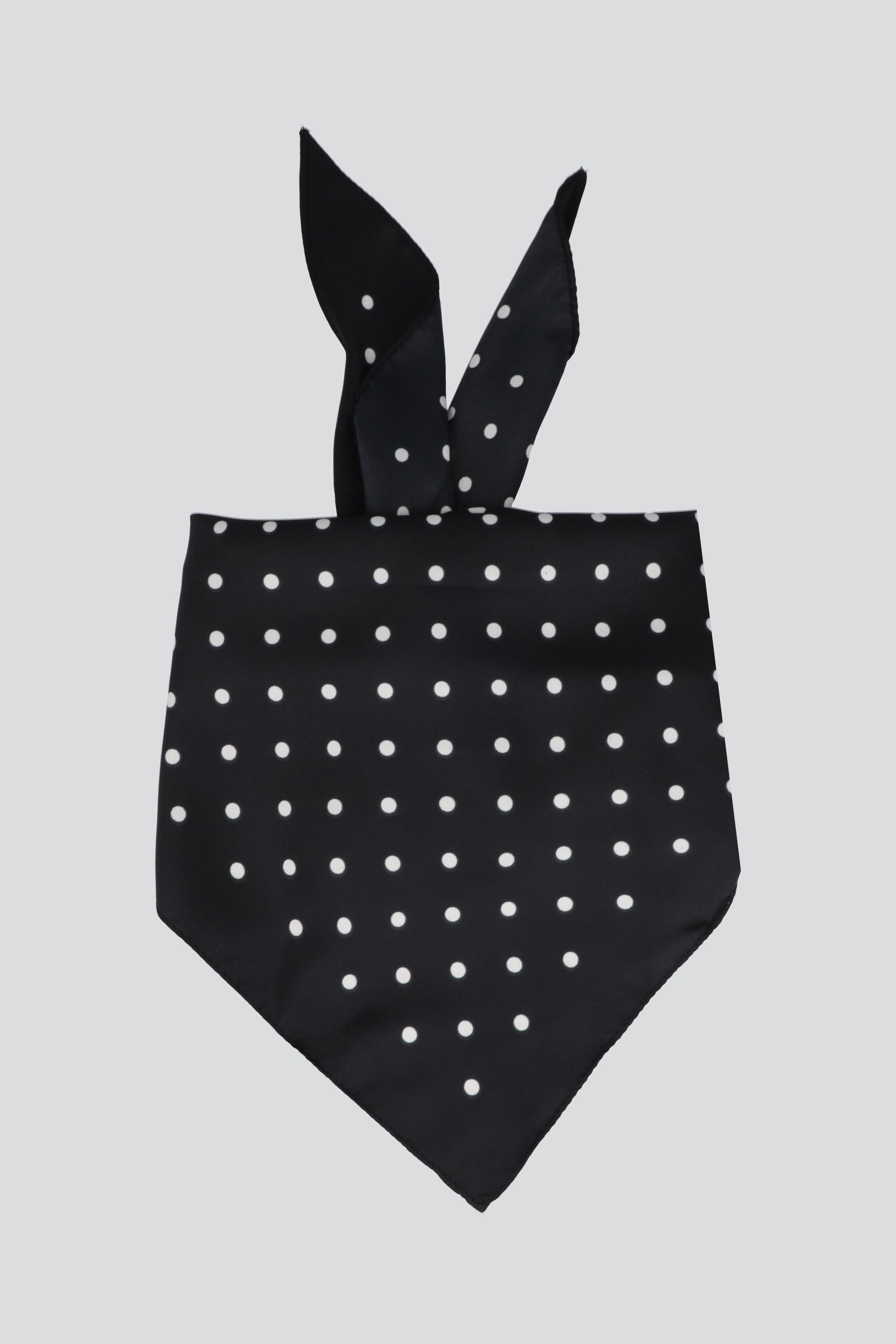 Pañuelo plka dots NEGRO