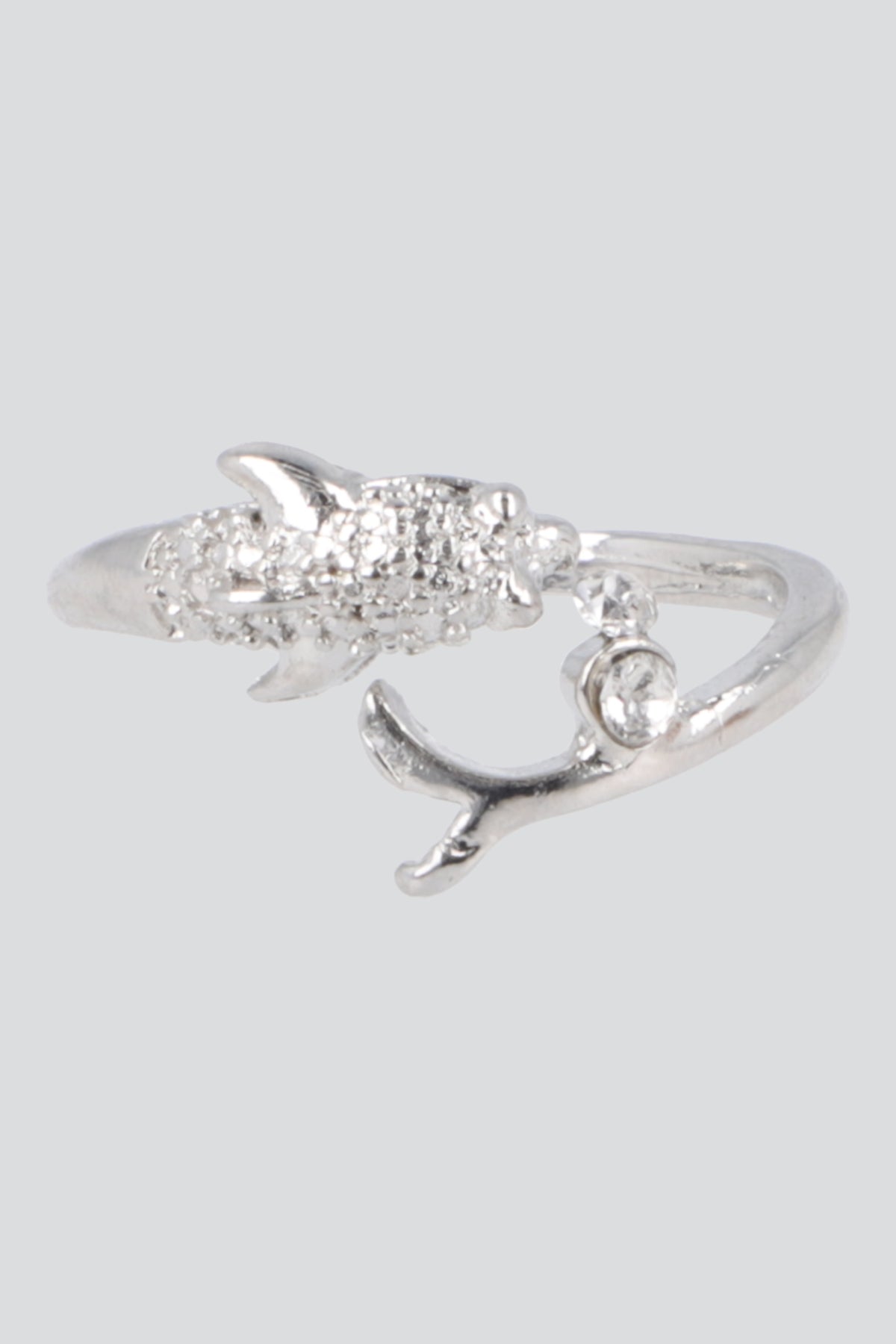 ANILLO BALLENA PLATA