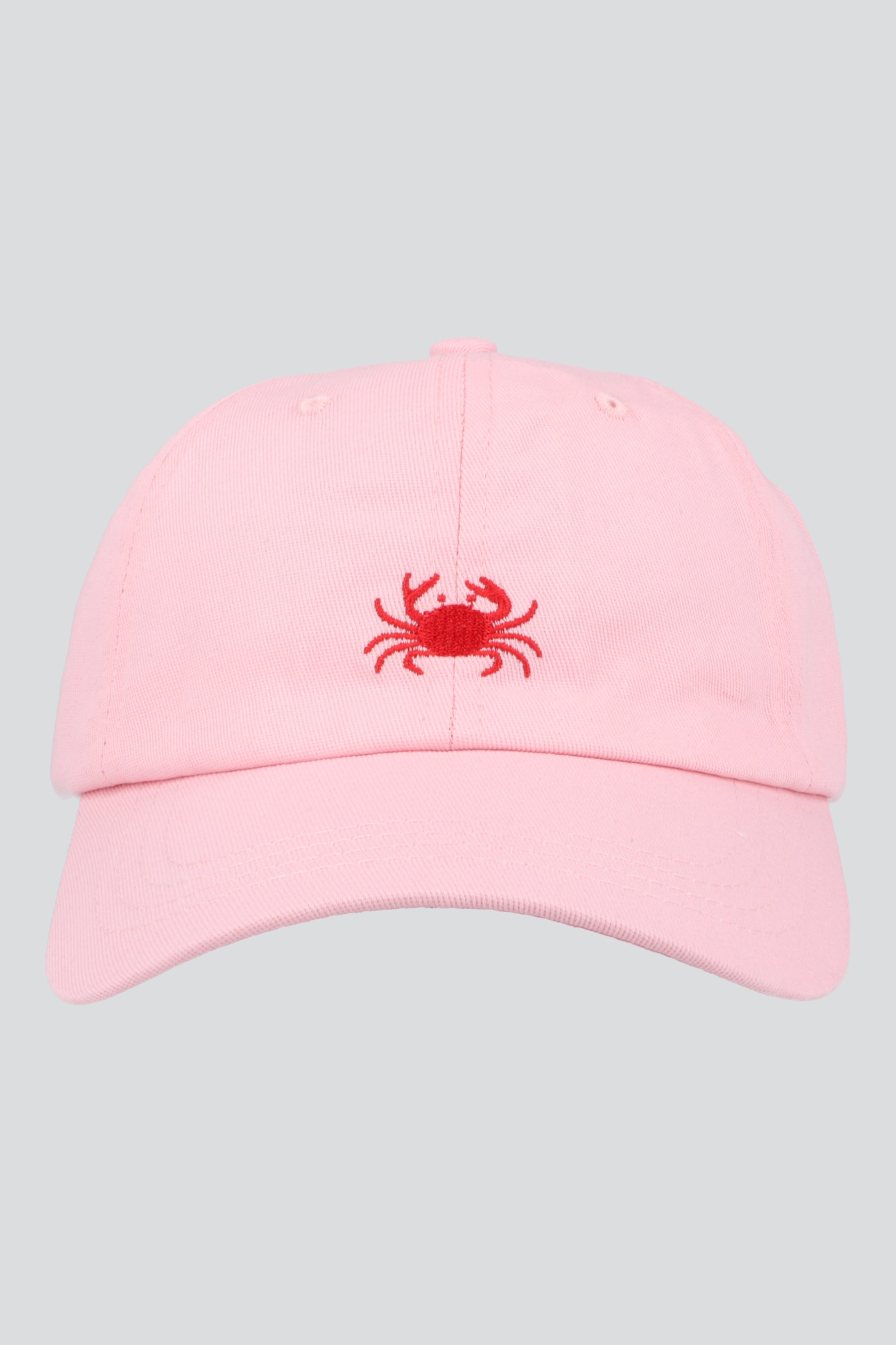 GORRA BORDADO CANGREJO ROSA