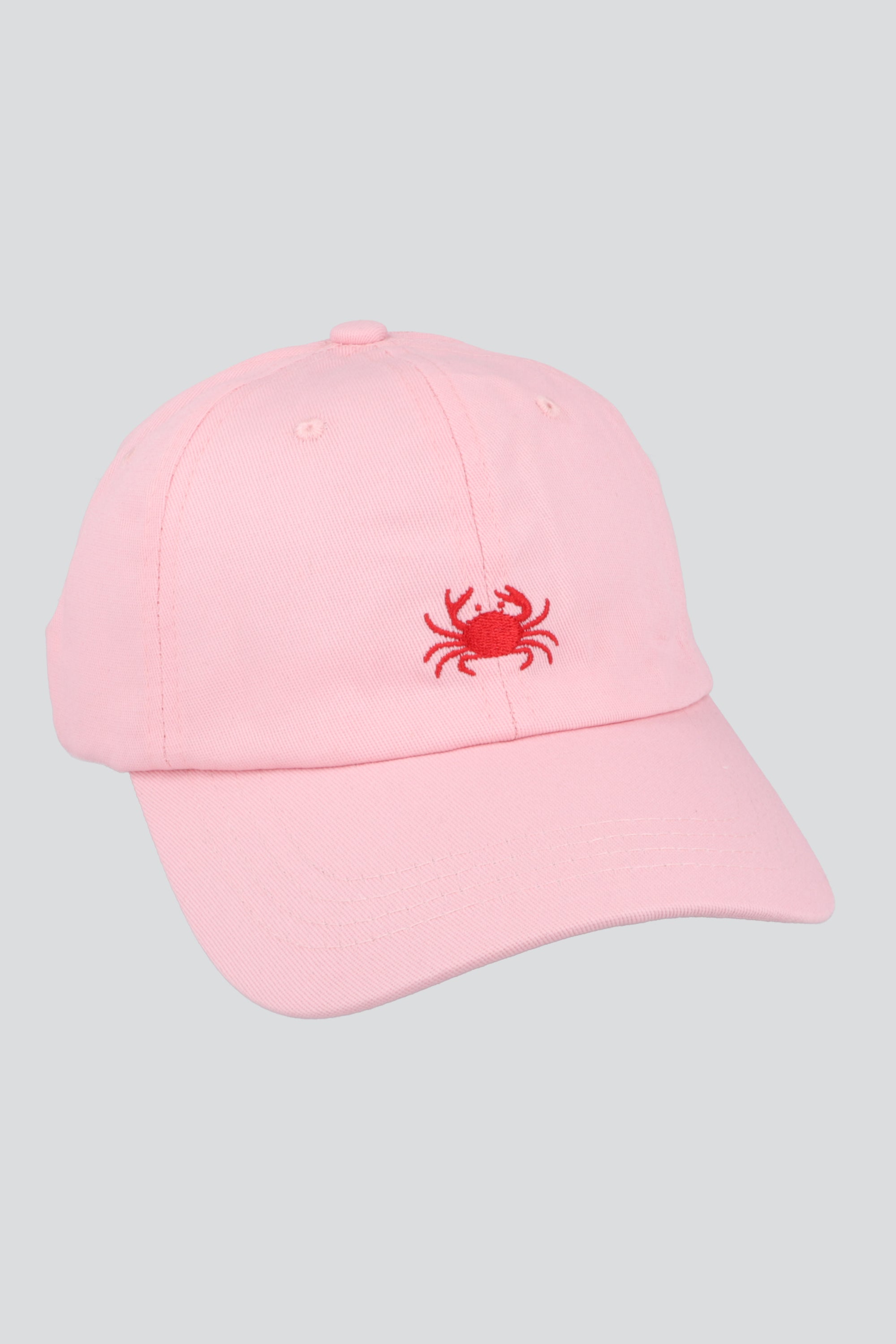 GORRA BORDADO CANGREJO ROSA