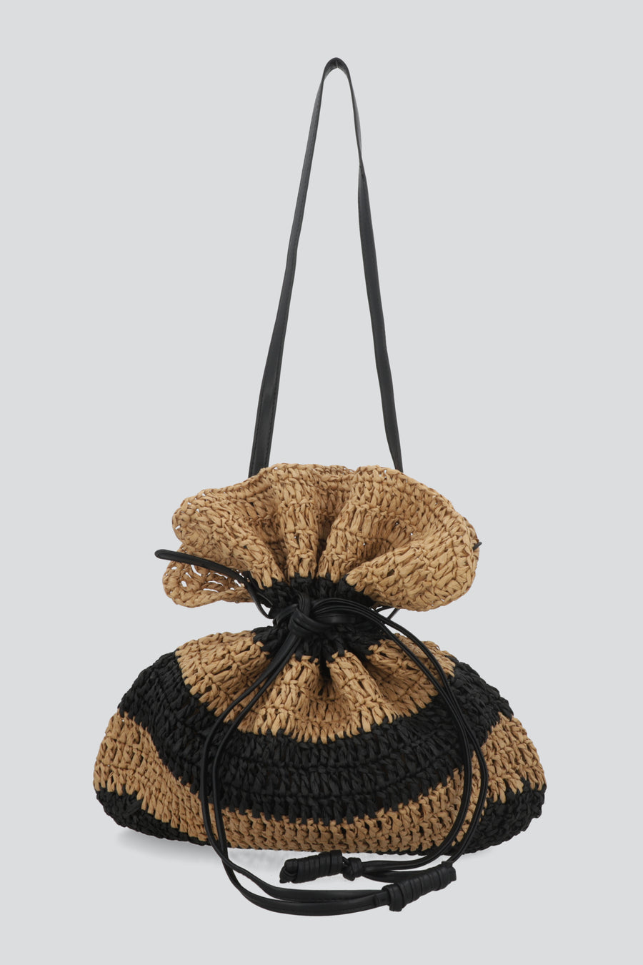 BOLSA AJUSTABLE RAYAS RAFIA