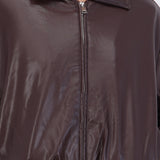 Chamarra bomber PU tacto suave