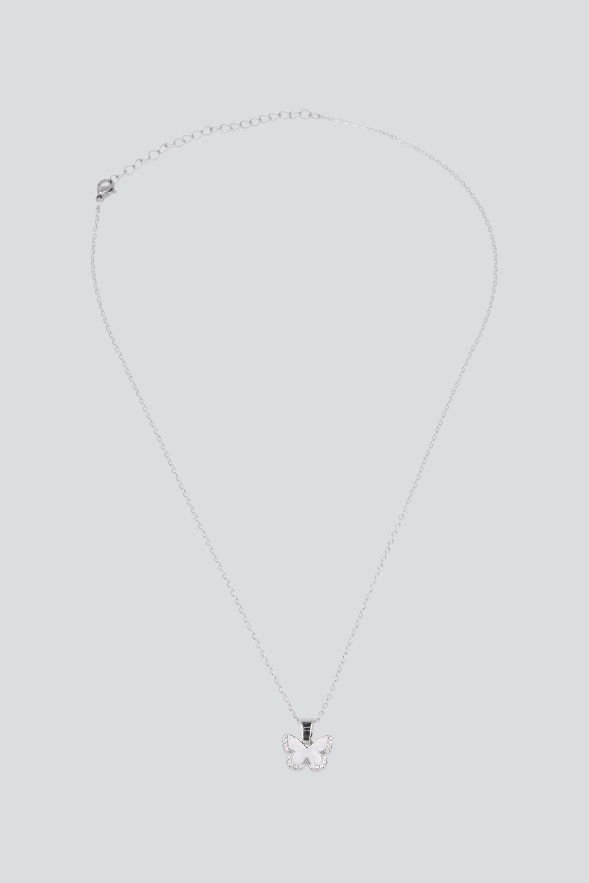 Collar dainty mariposa pq PLATA