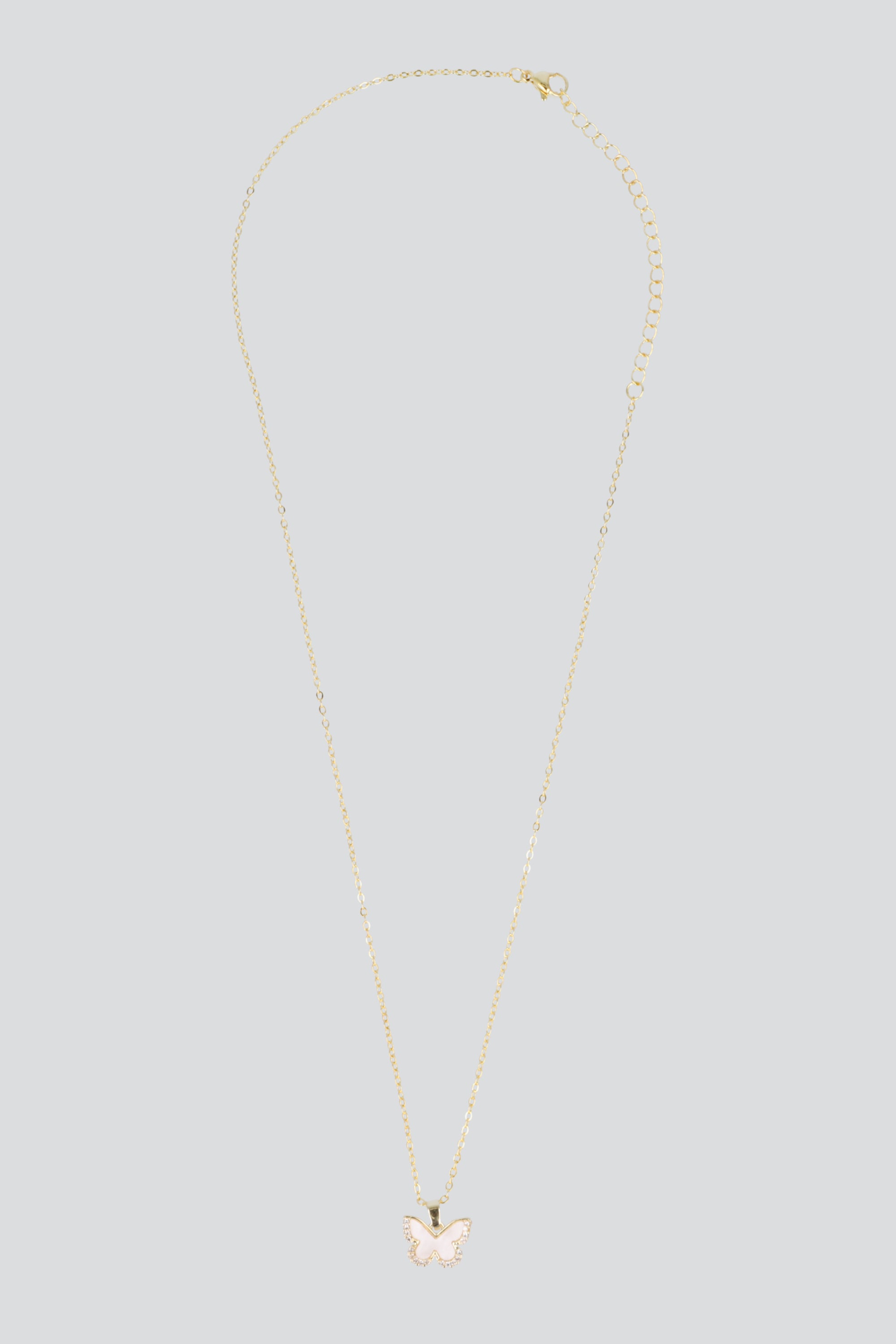Collar dainty mariposa pq ORO