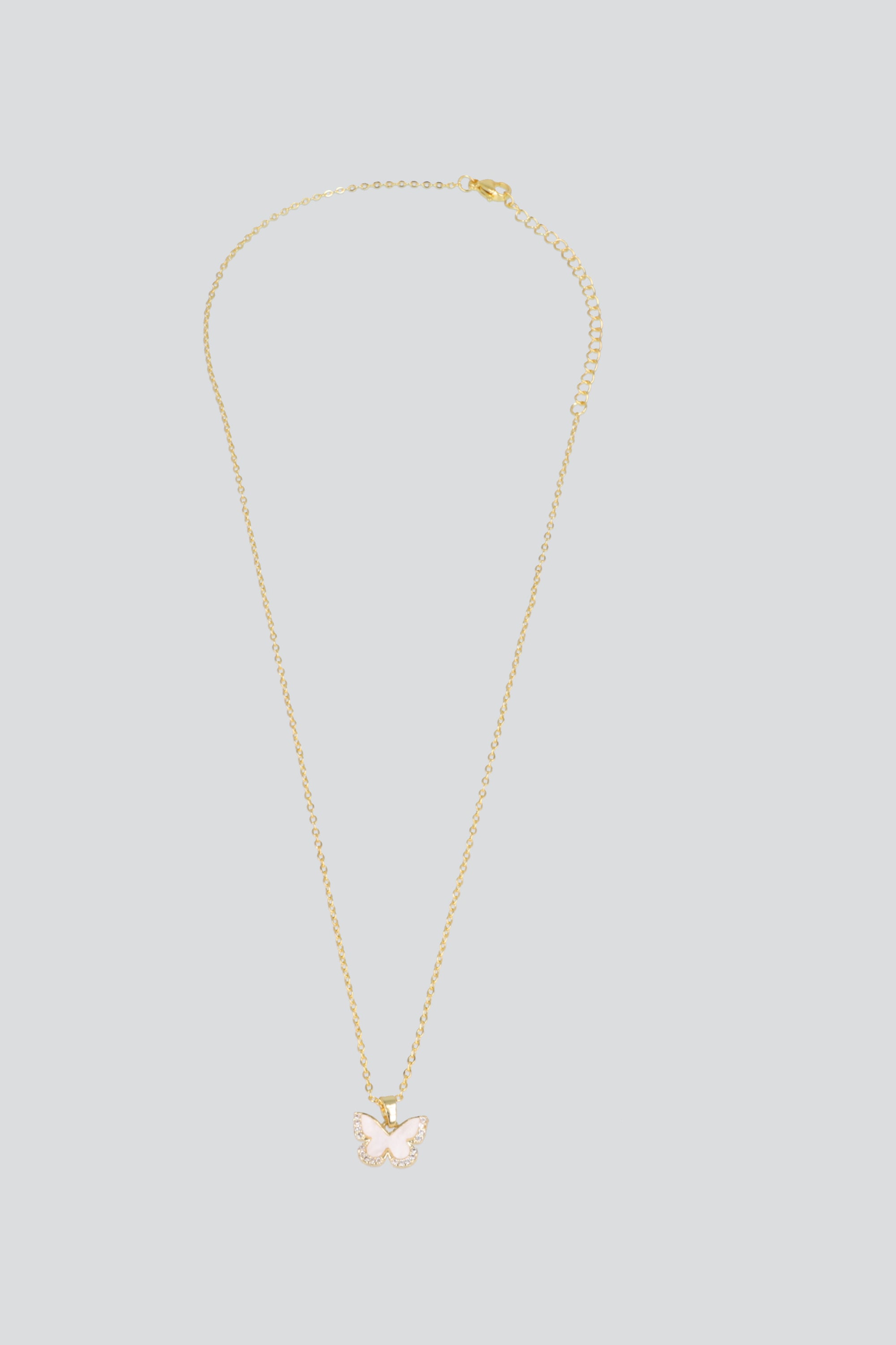 Collar dainty mariposa pq ORO