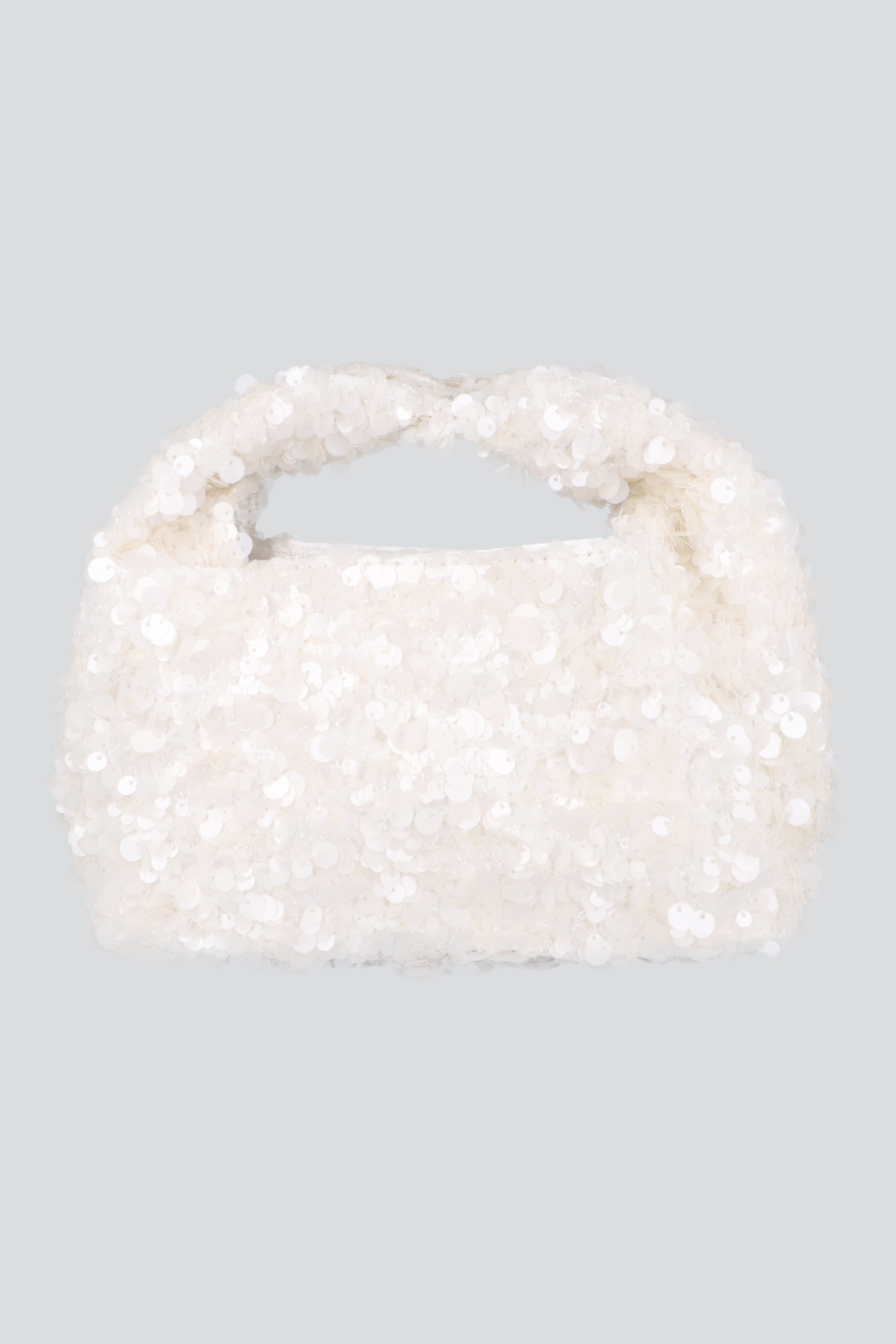 Bolsa lentejuelas BLANCO