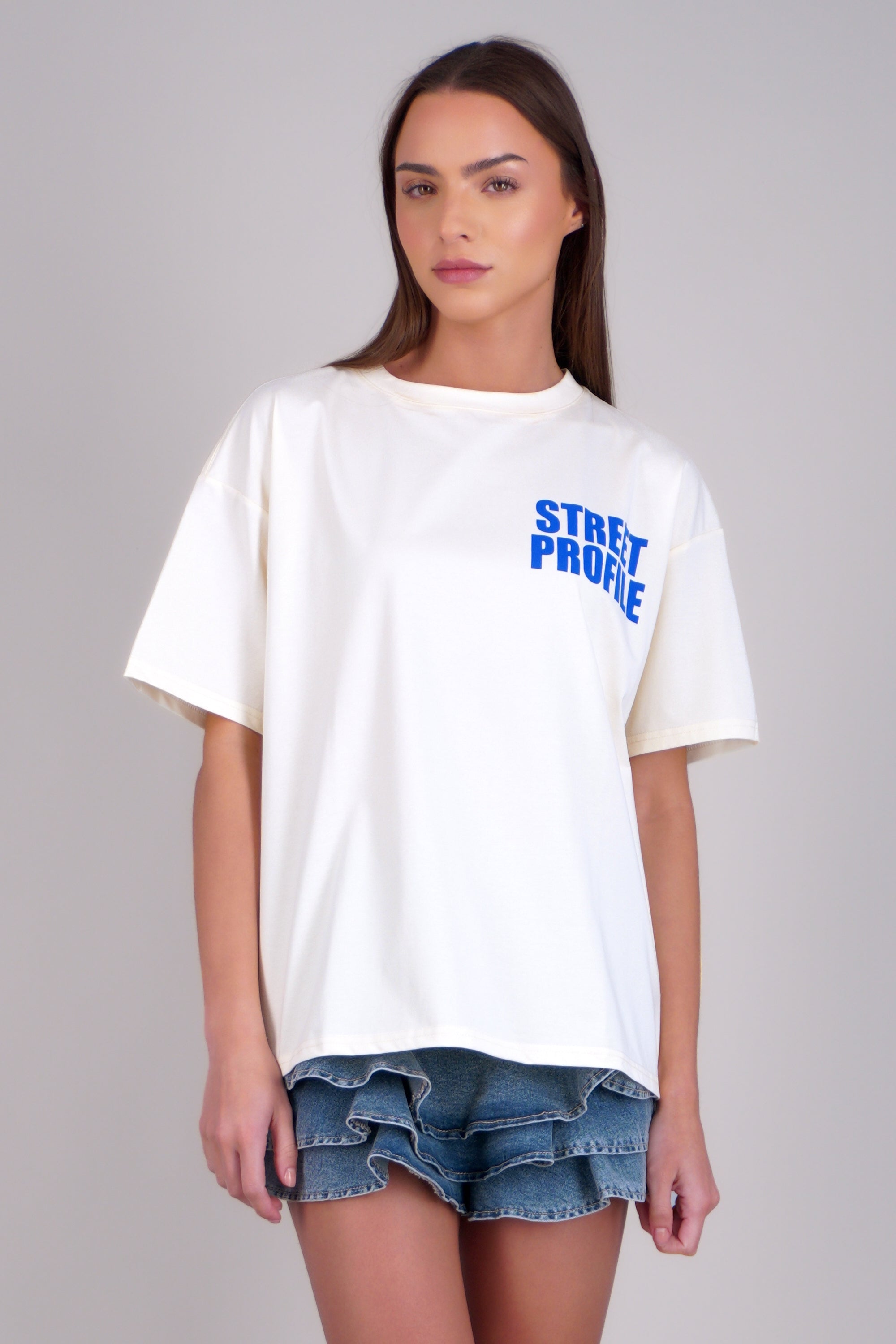 Playera manga corta urban street AMARILLO COMBO