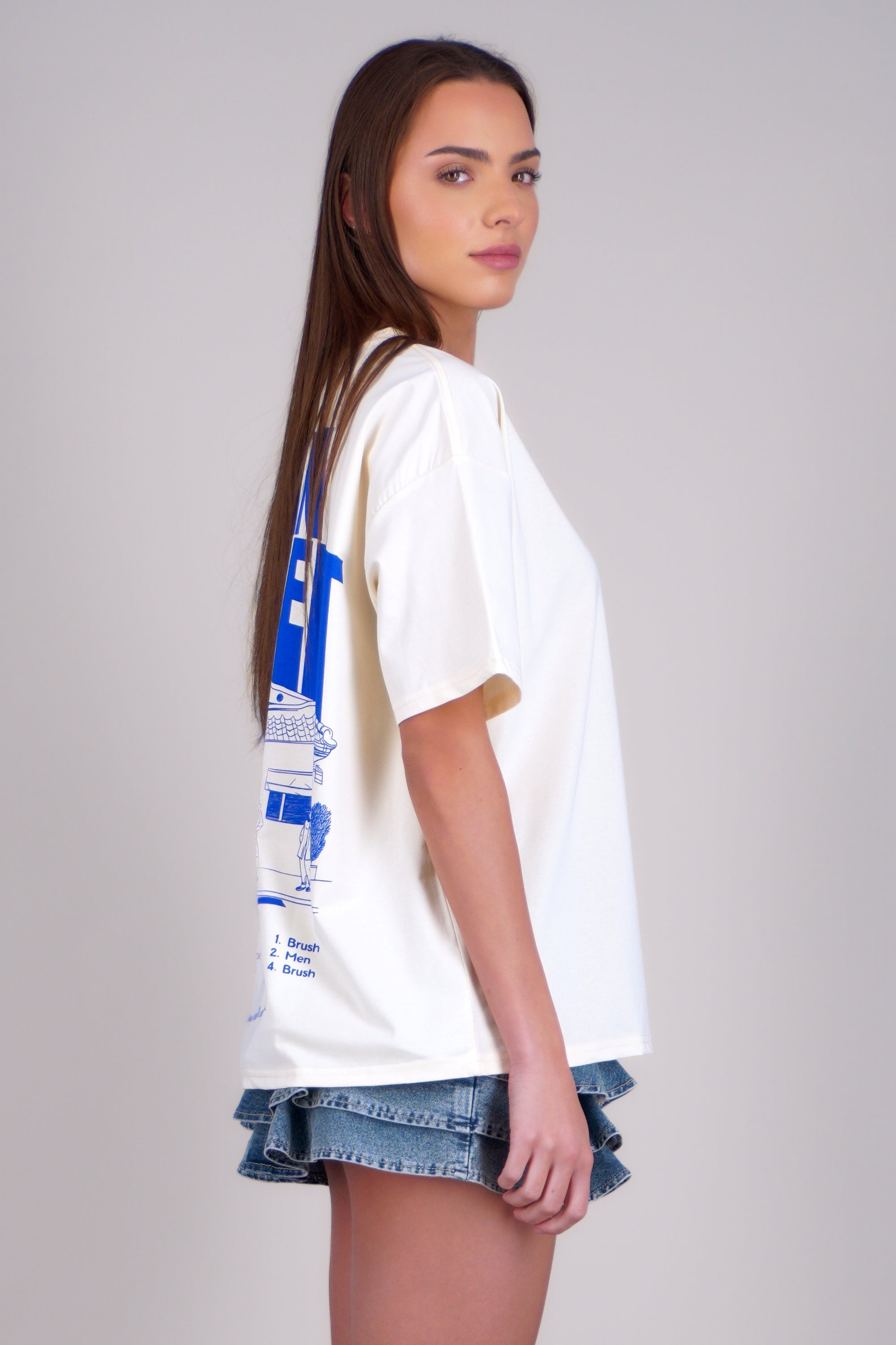 Playera manga corta urban street AMARILLO COMBO
