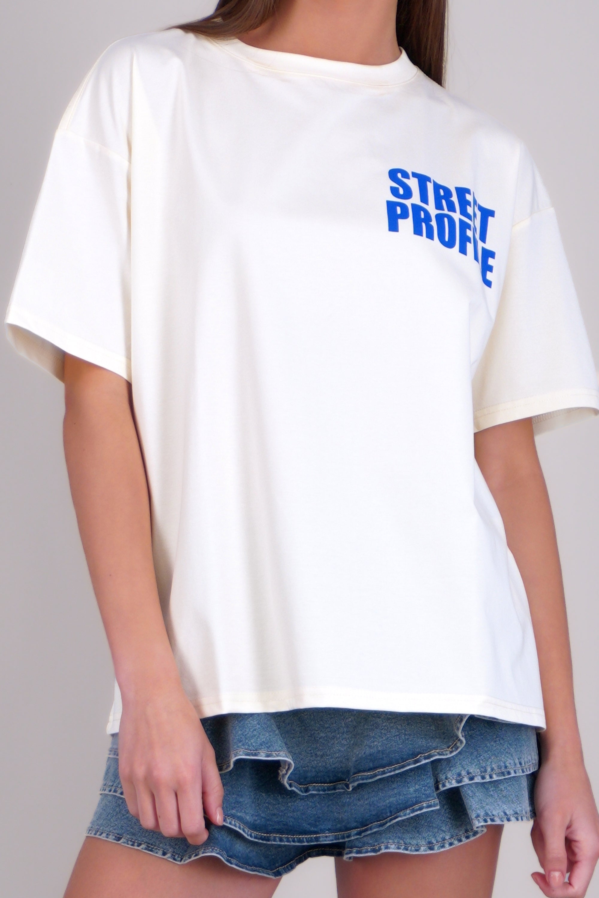 Playera manga corta urban street AMARILLO COMBO