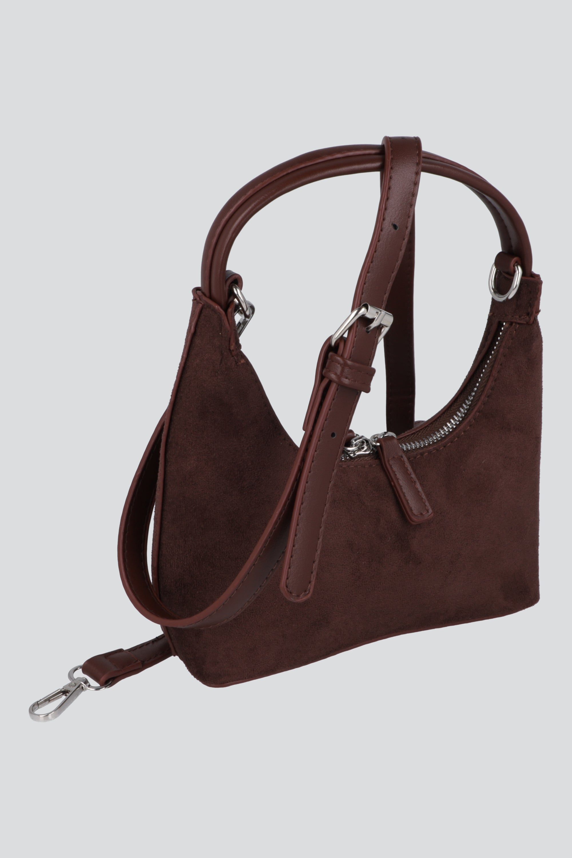 Bolsa suede cierres CAFE