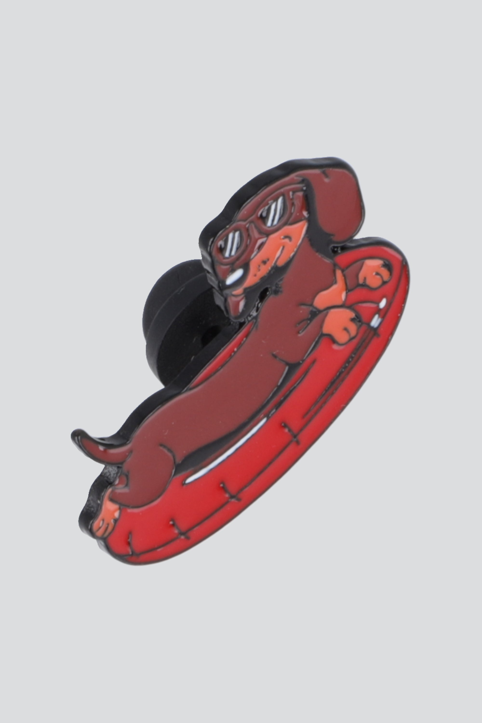 Pin perrito en dona ROJO