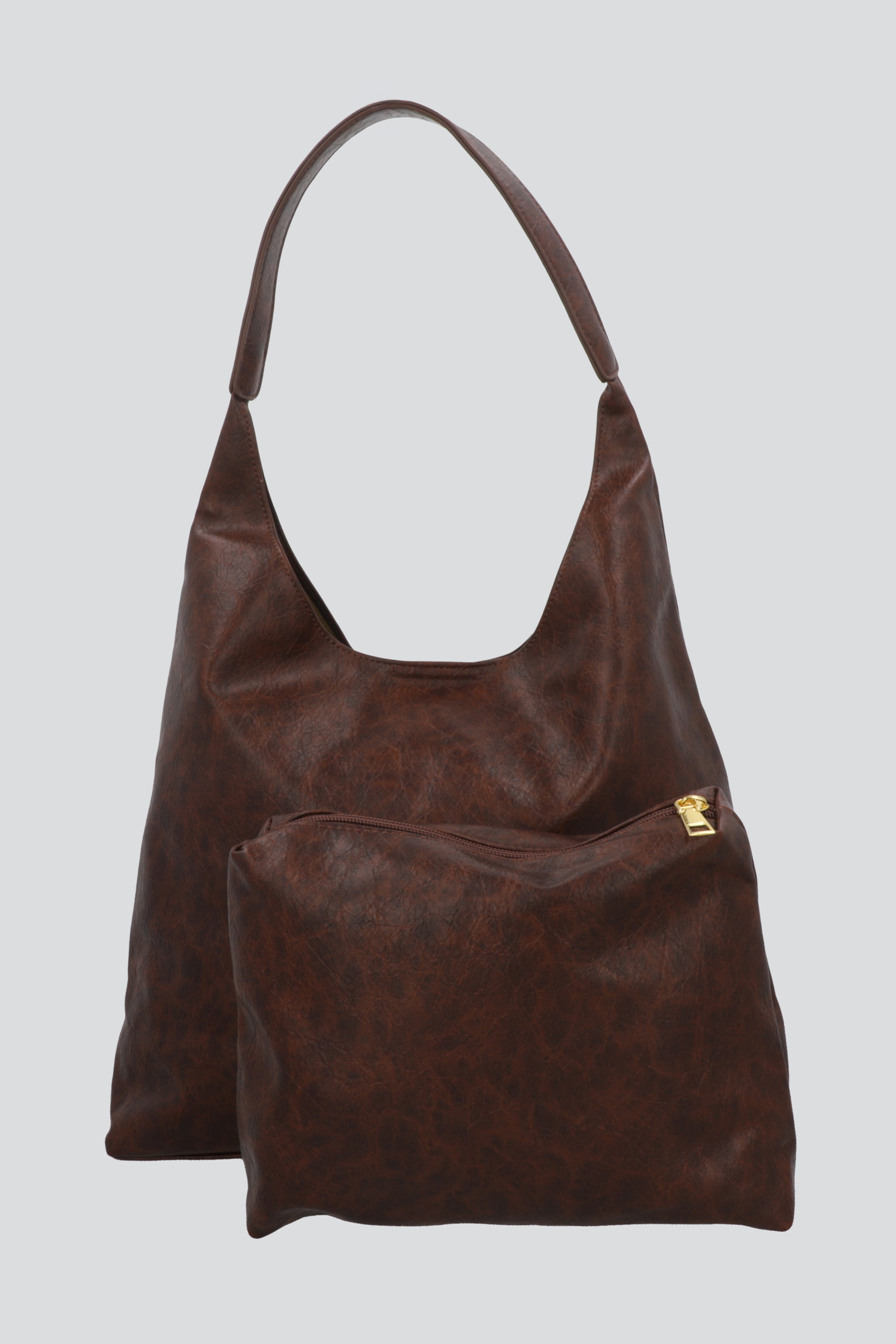 Bolsa tote con mini bag CAFE