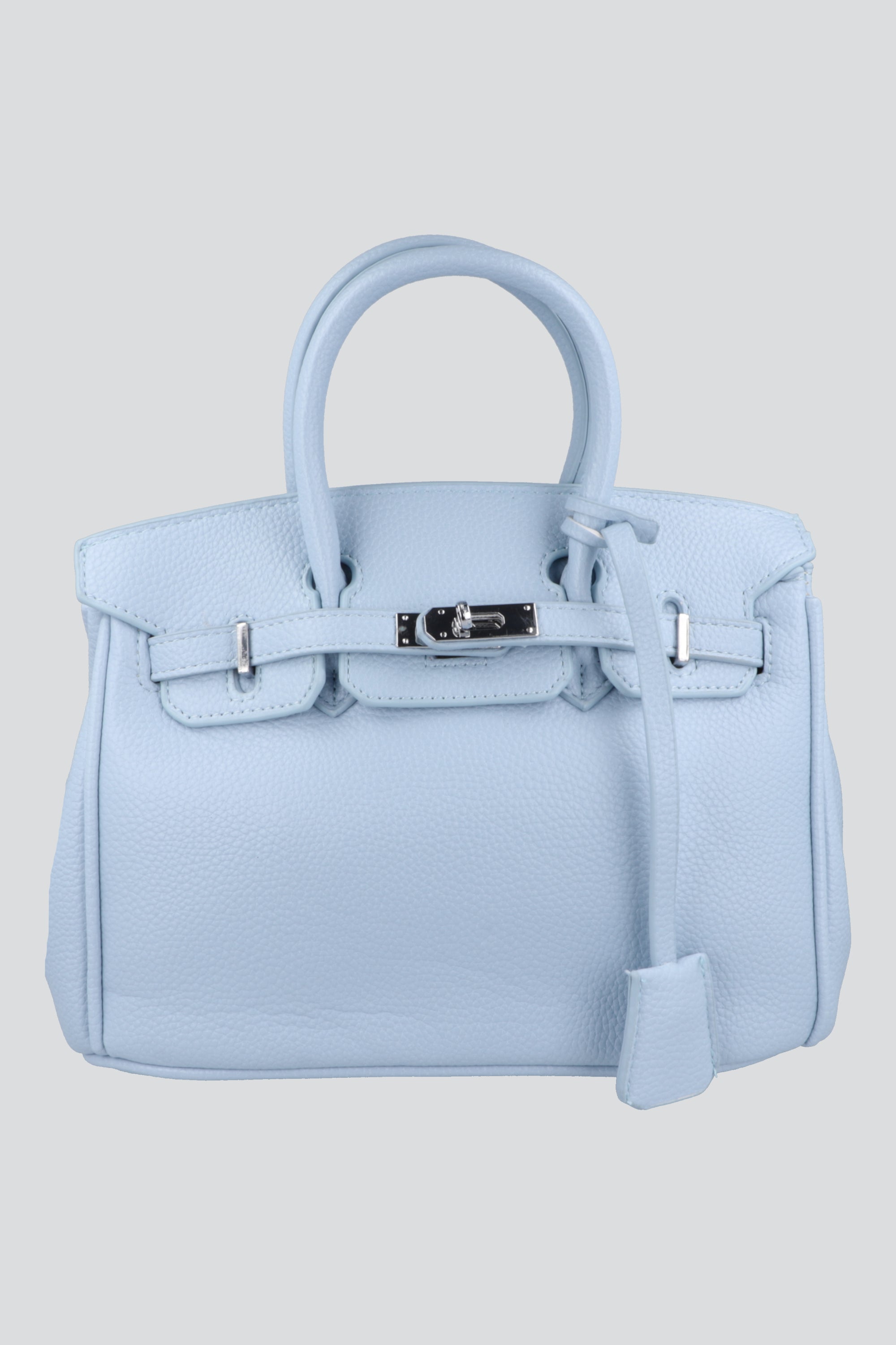 Bolso de mano broche AZUL