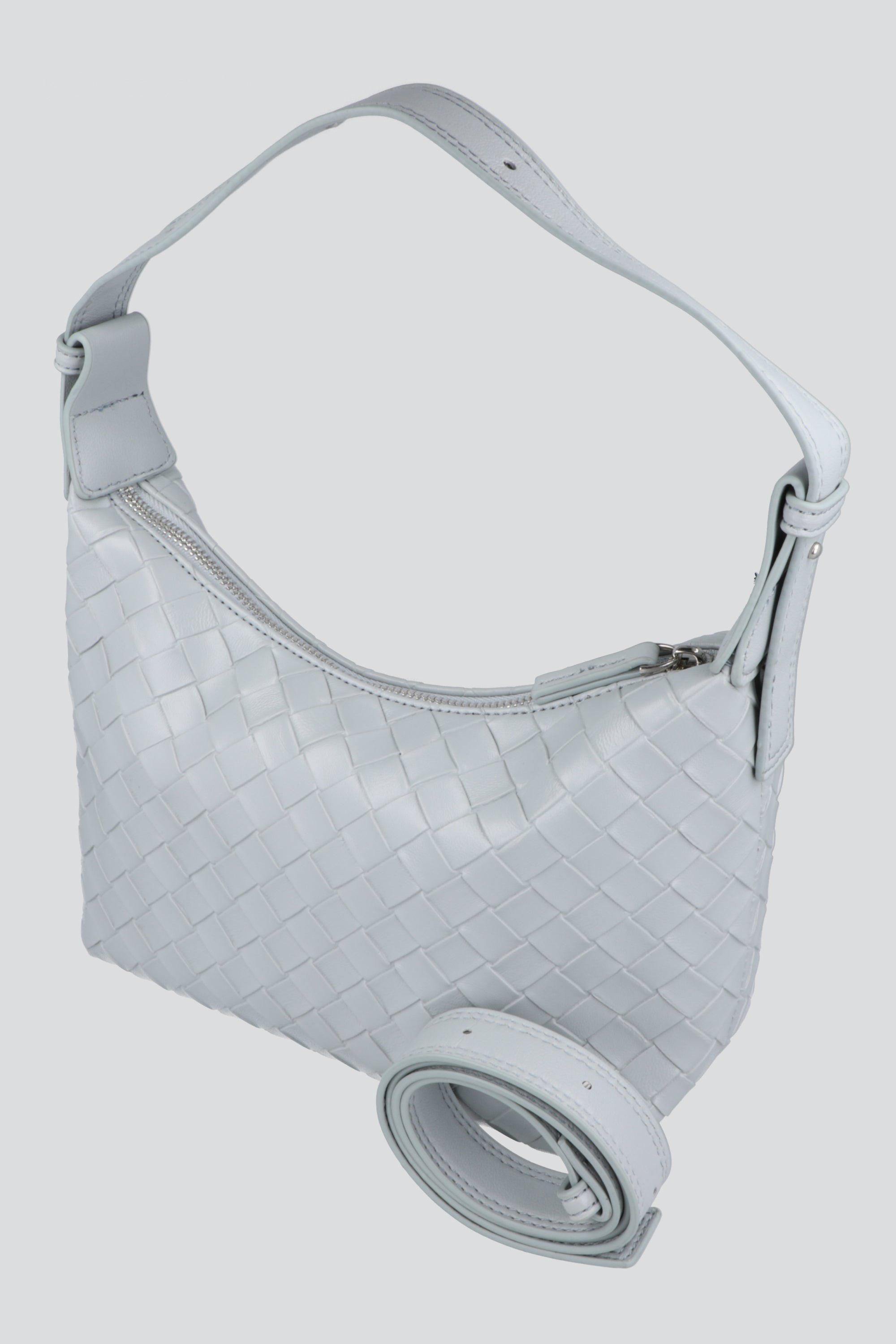 Bolsa efecto entrelazado AZUL