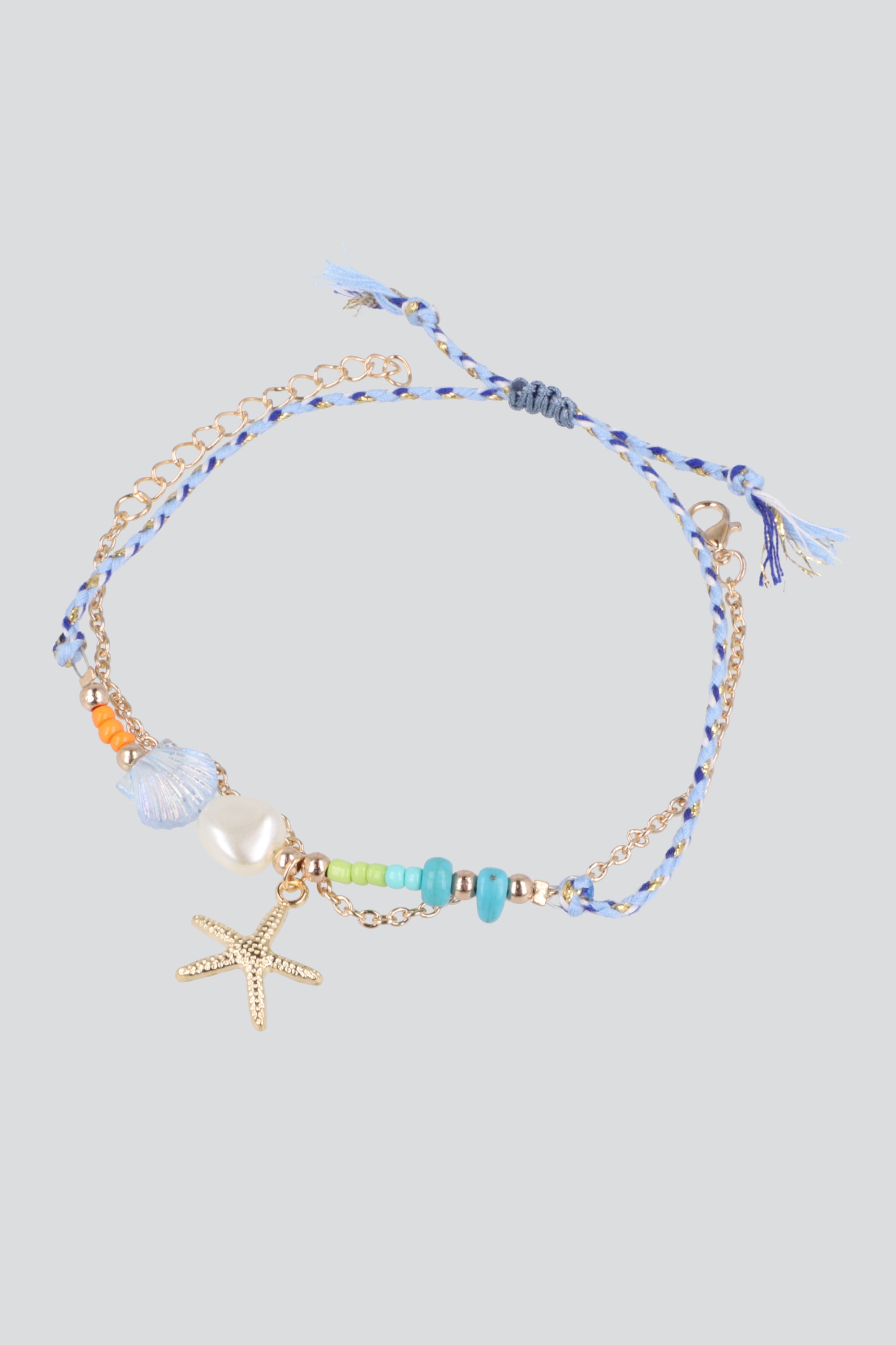 Pulsera charms mar MULTICOLOR