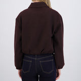 Chamarra bomber paño lisa