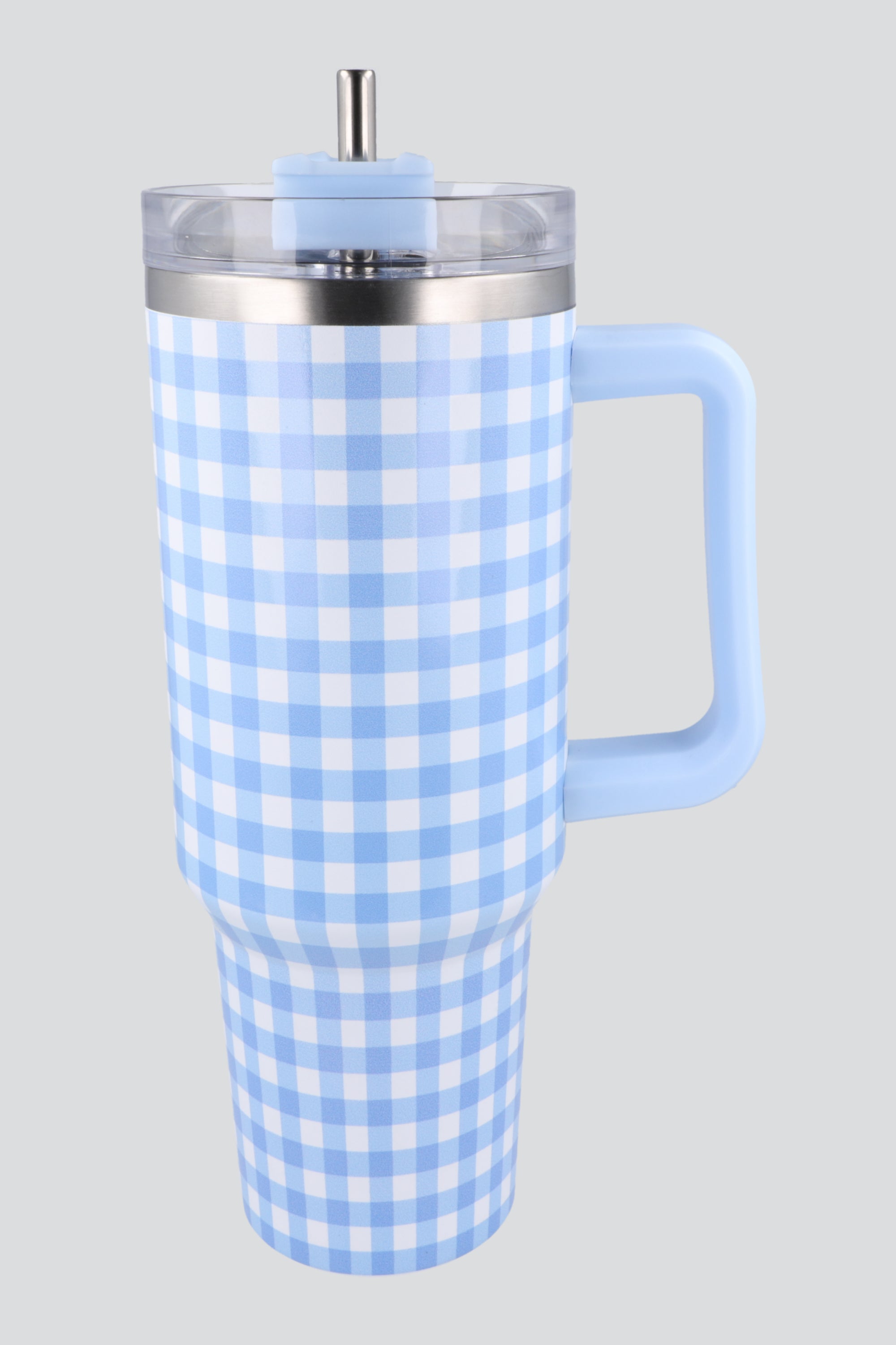 Vaso 1200ml cuadros AZUL