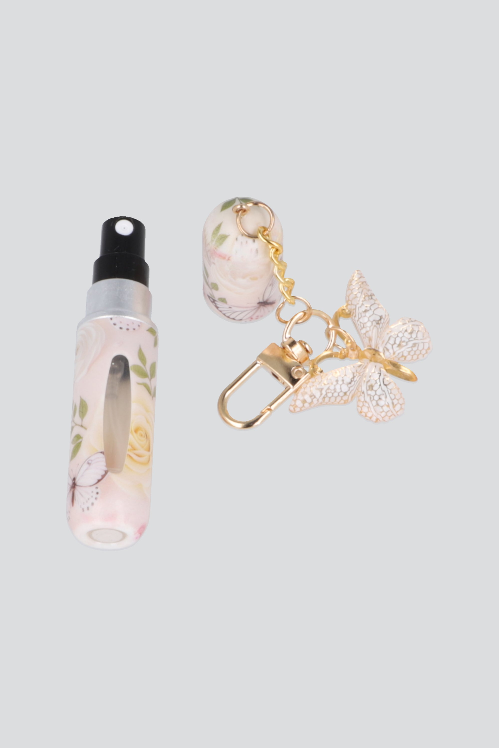 Perfumero charm mariposa BLANCO COMBO