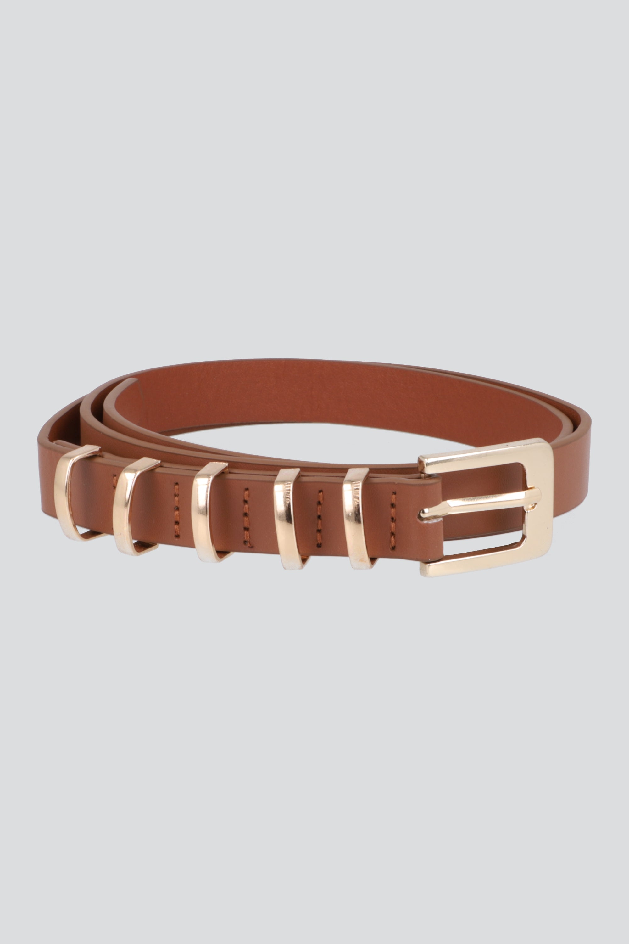 Cinturón multi aros CAMELLO