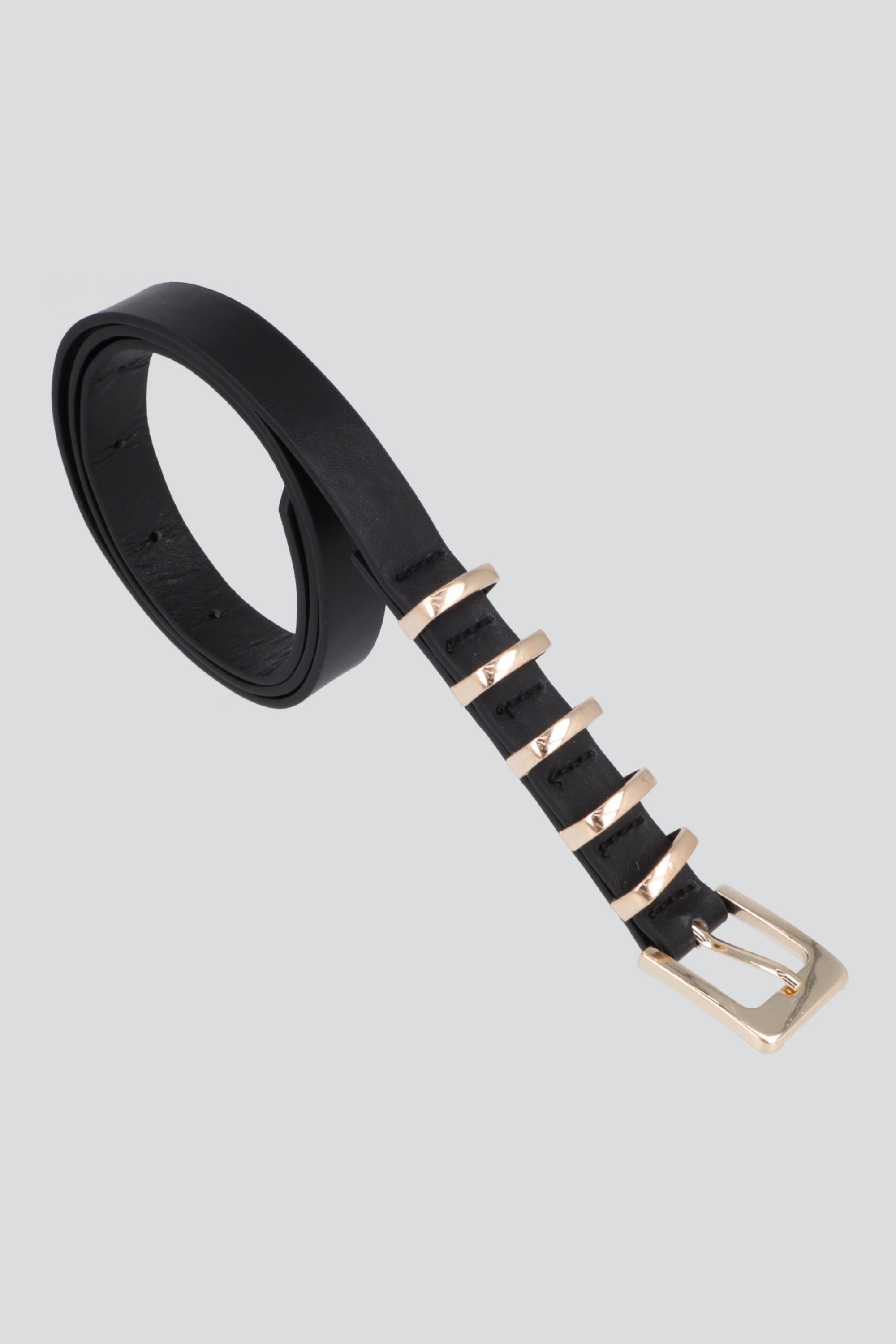 Cinturón multi aros NEGRO