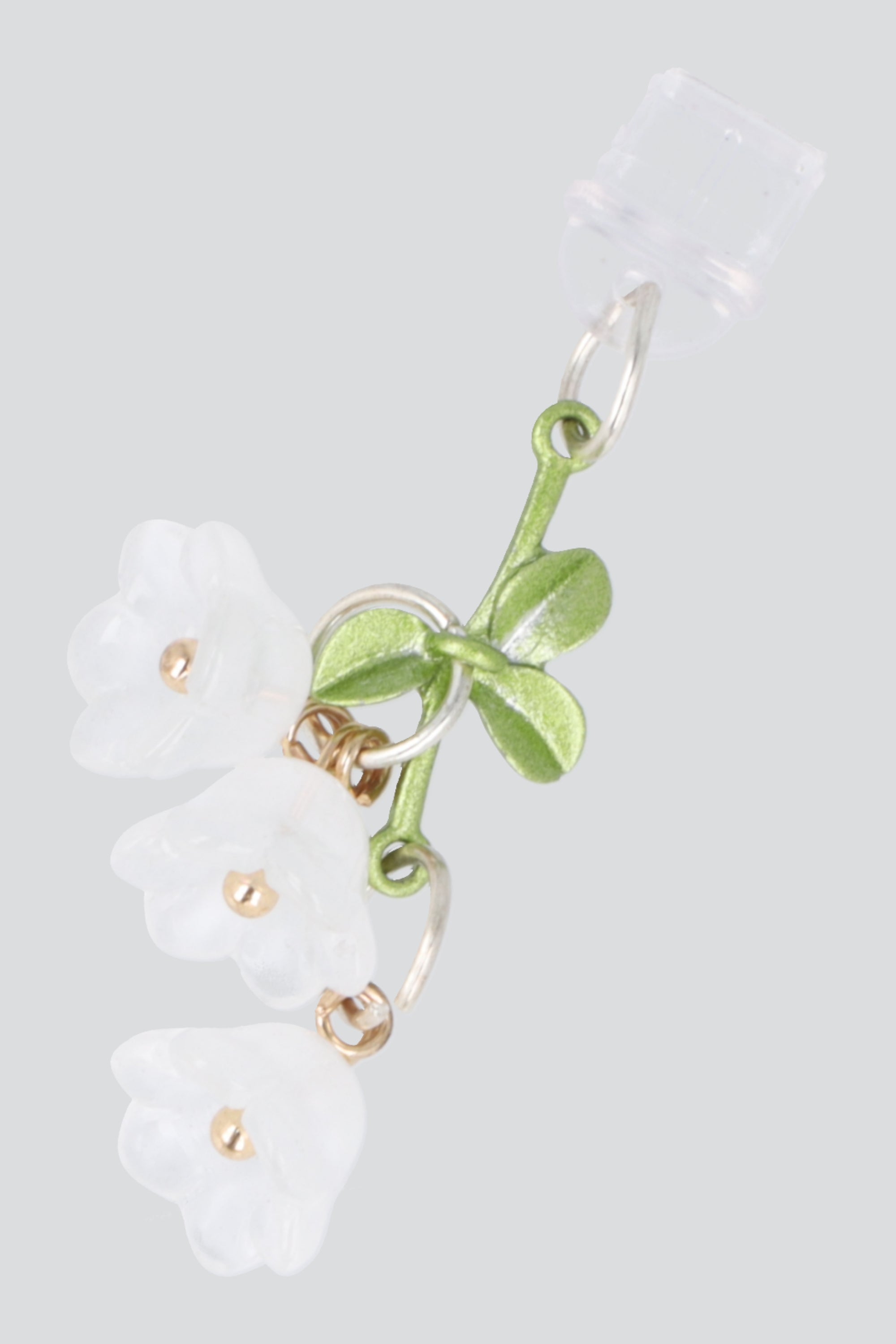 Charm para cel tipo c 3 flores