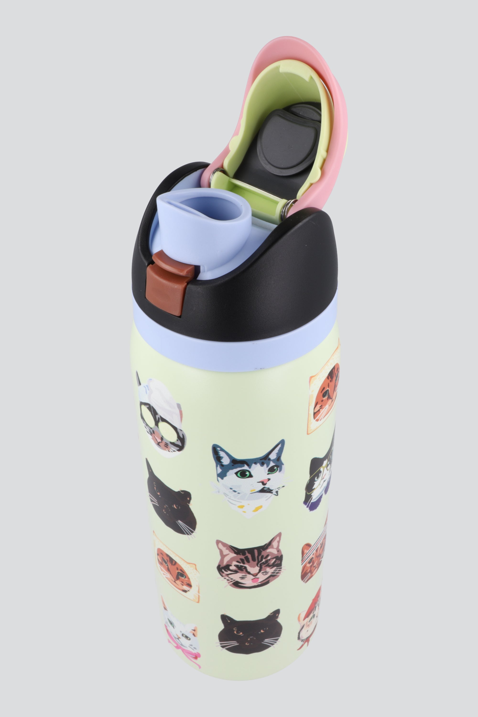 Botella 950ml gatos MULTICOLOR