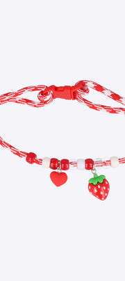 Collar mascota charms flor