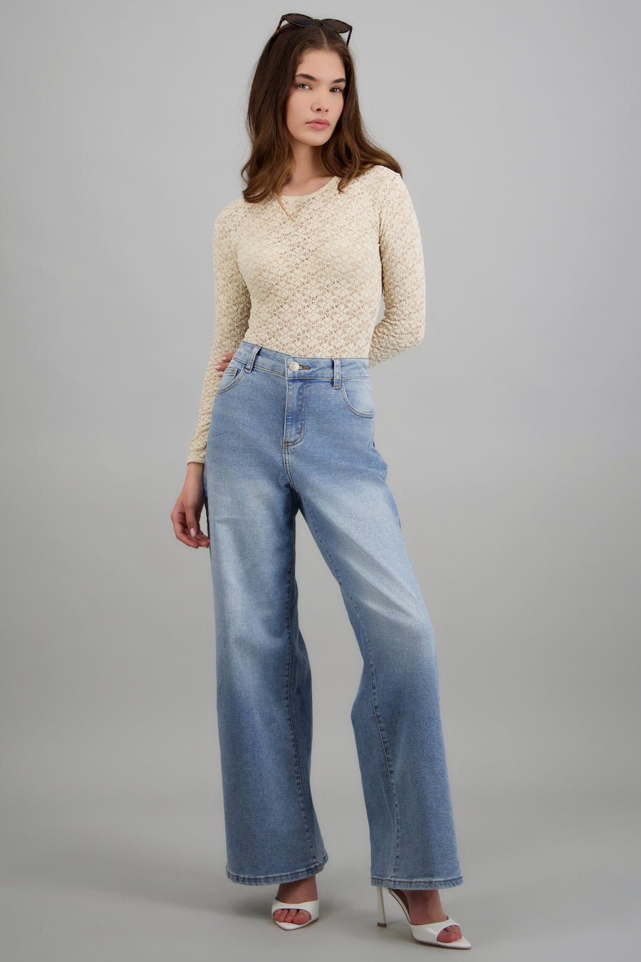 Jeans straight básicos
