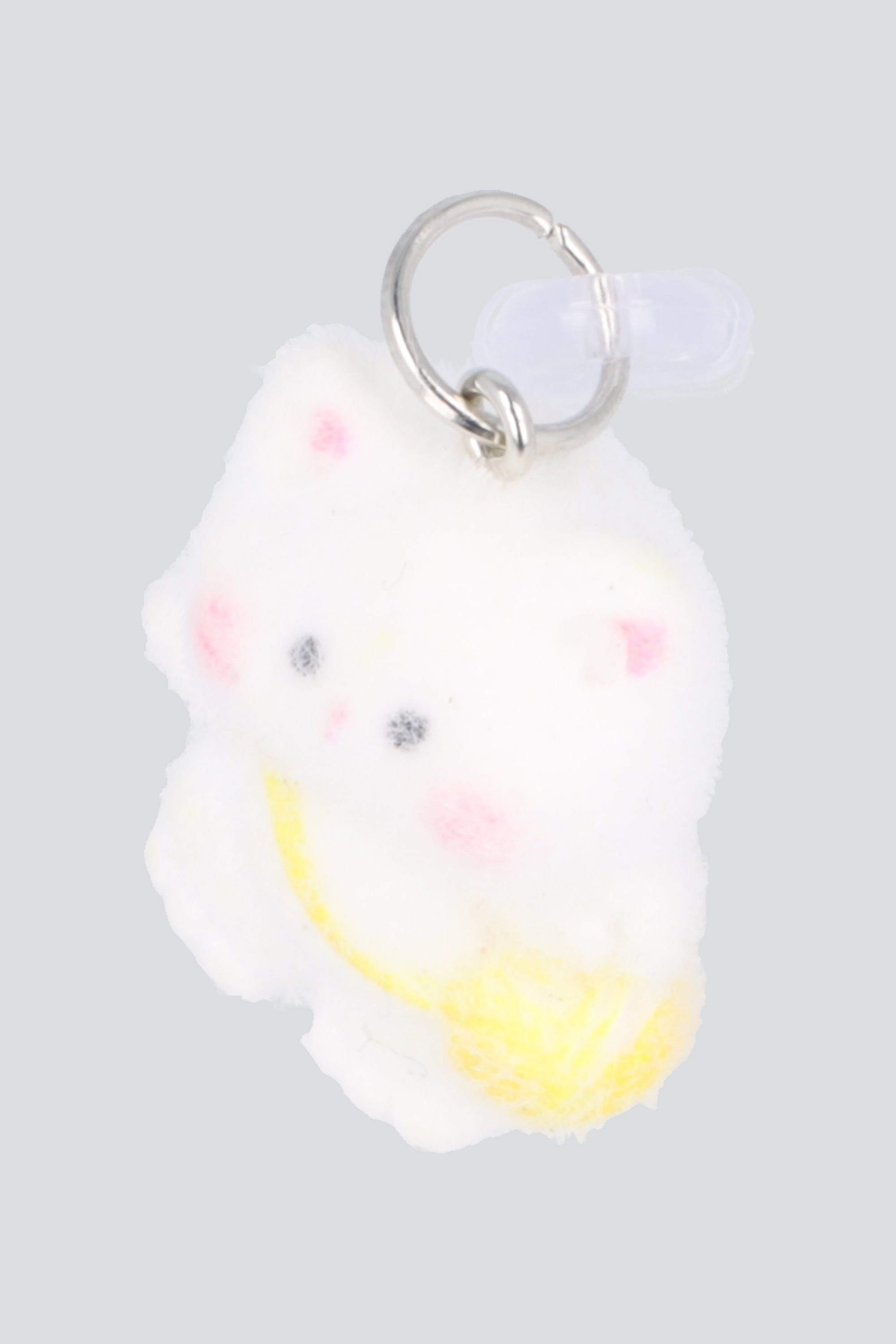 Charm cel tipo c gatito con estambre AMARILLO