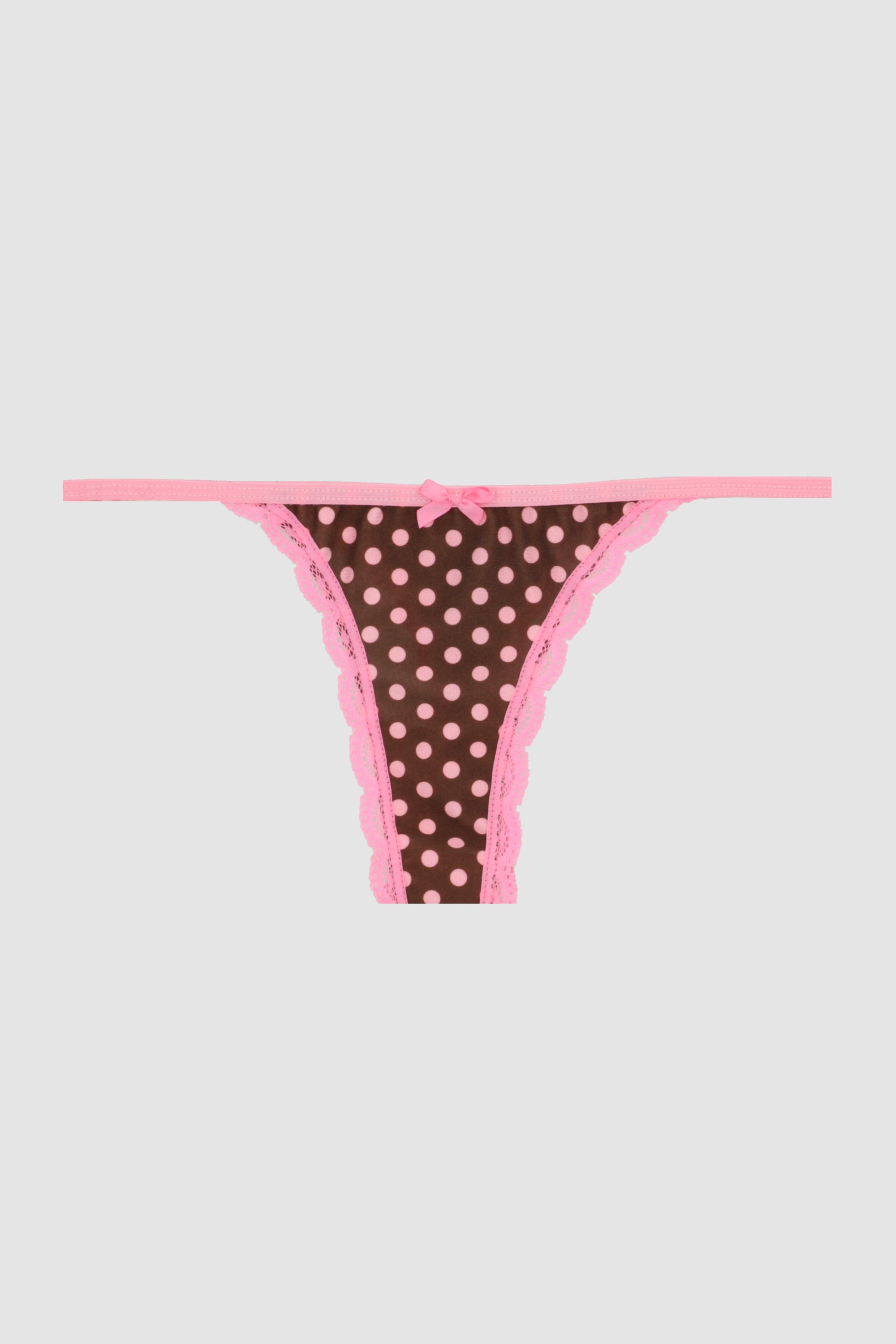 Tanga estampado polka CAFE