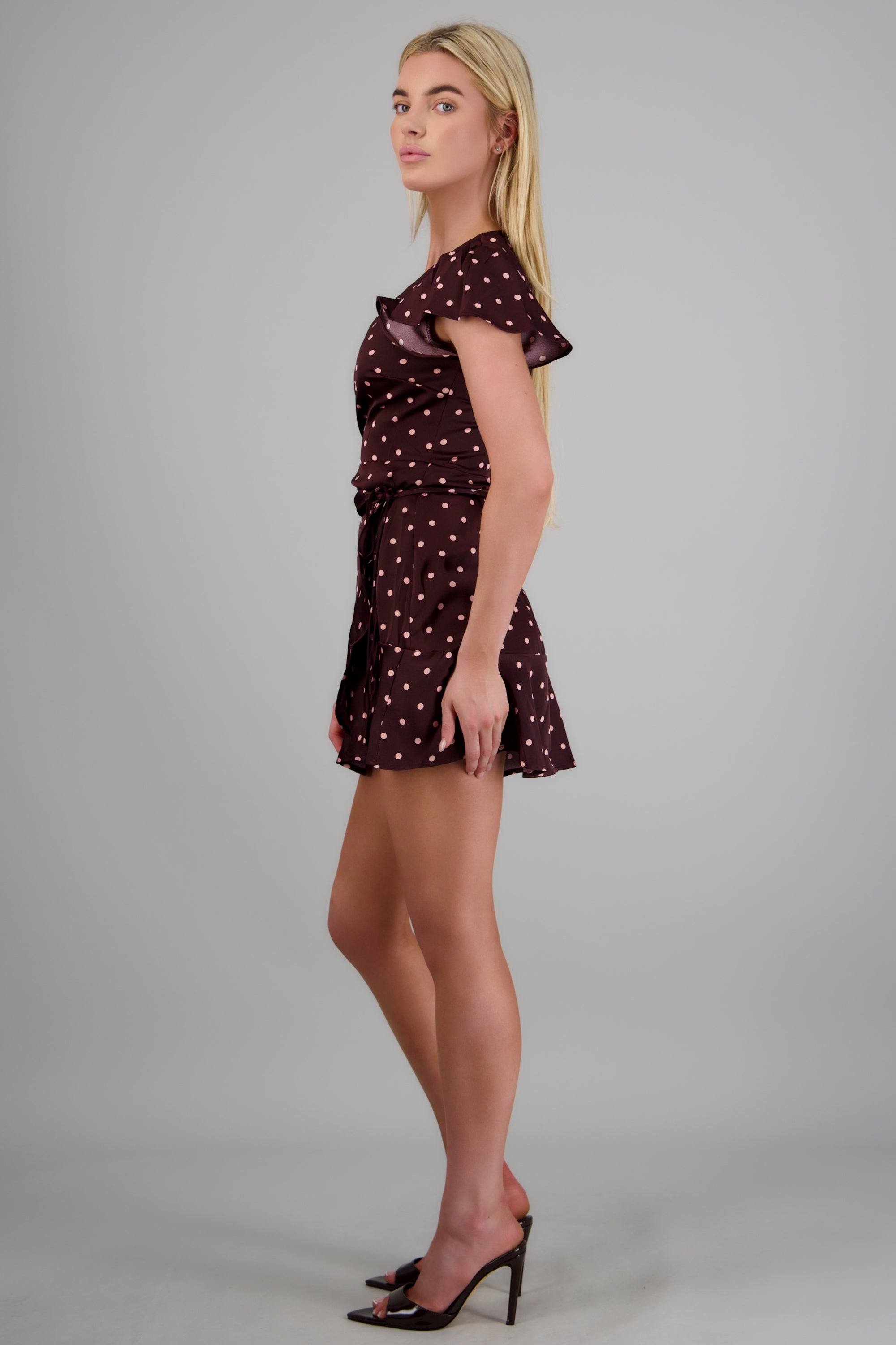 Vestido envolvente polkas CAFE COMBO