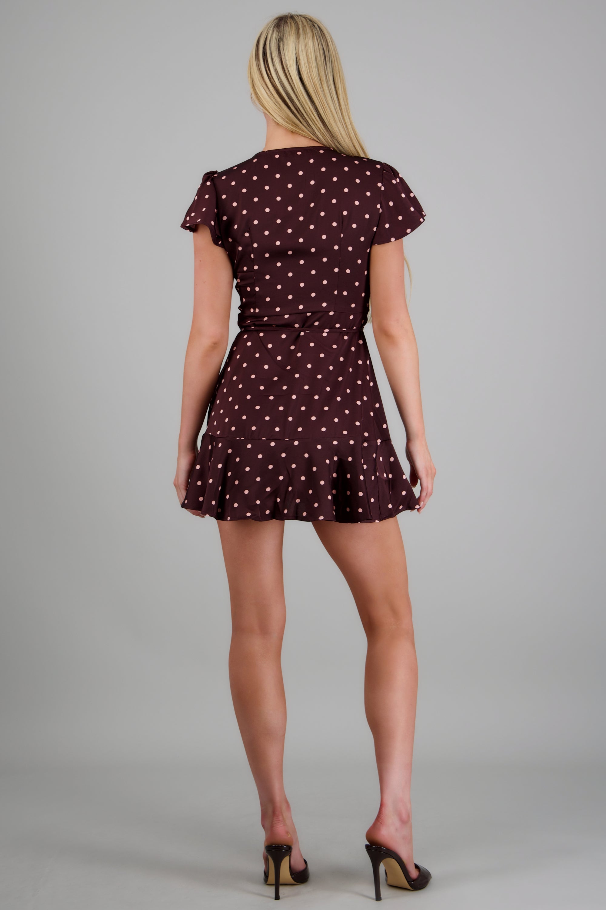 Vestido envolvente polkas CAFE COMBO
