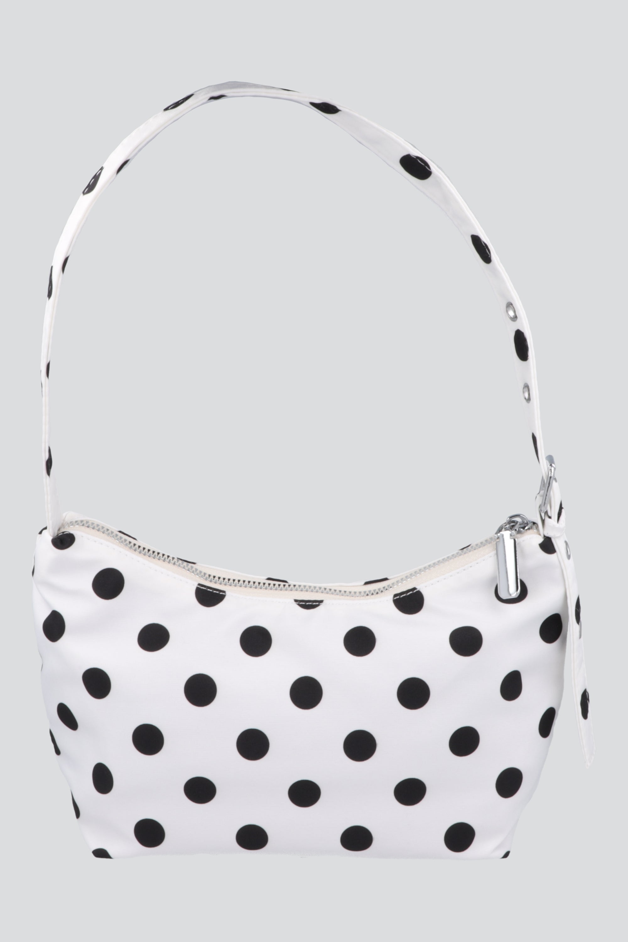 Bolsa polkas media luna BLANCO