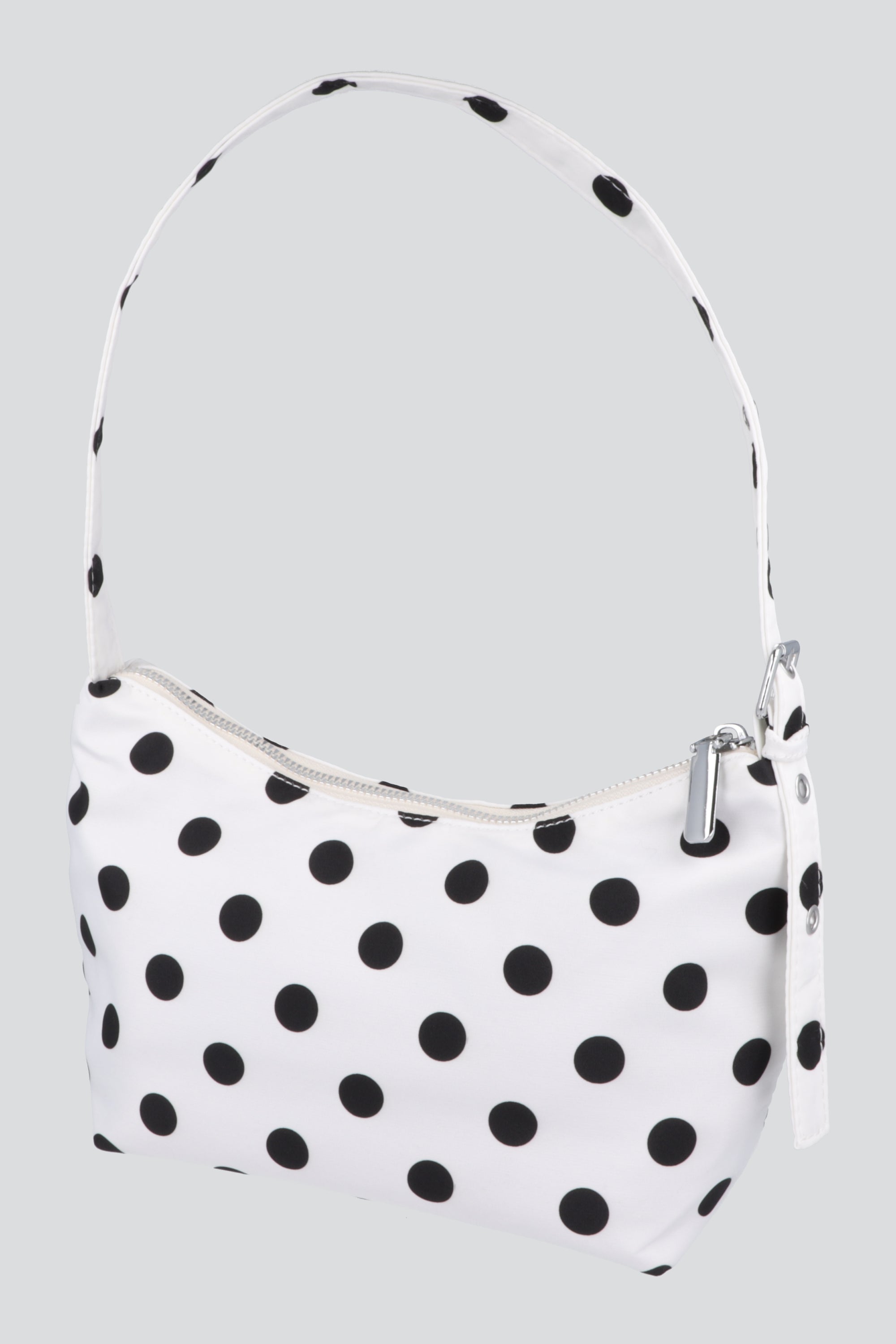 Bolsa polkas media luna BLANCO