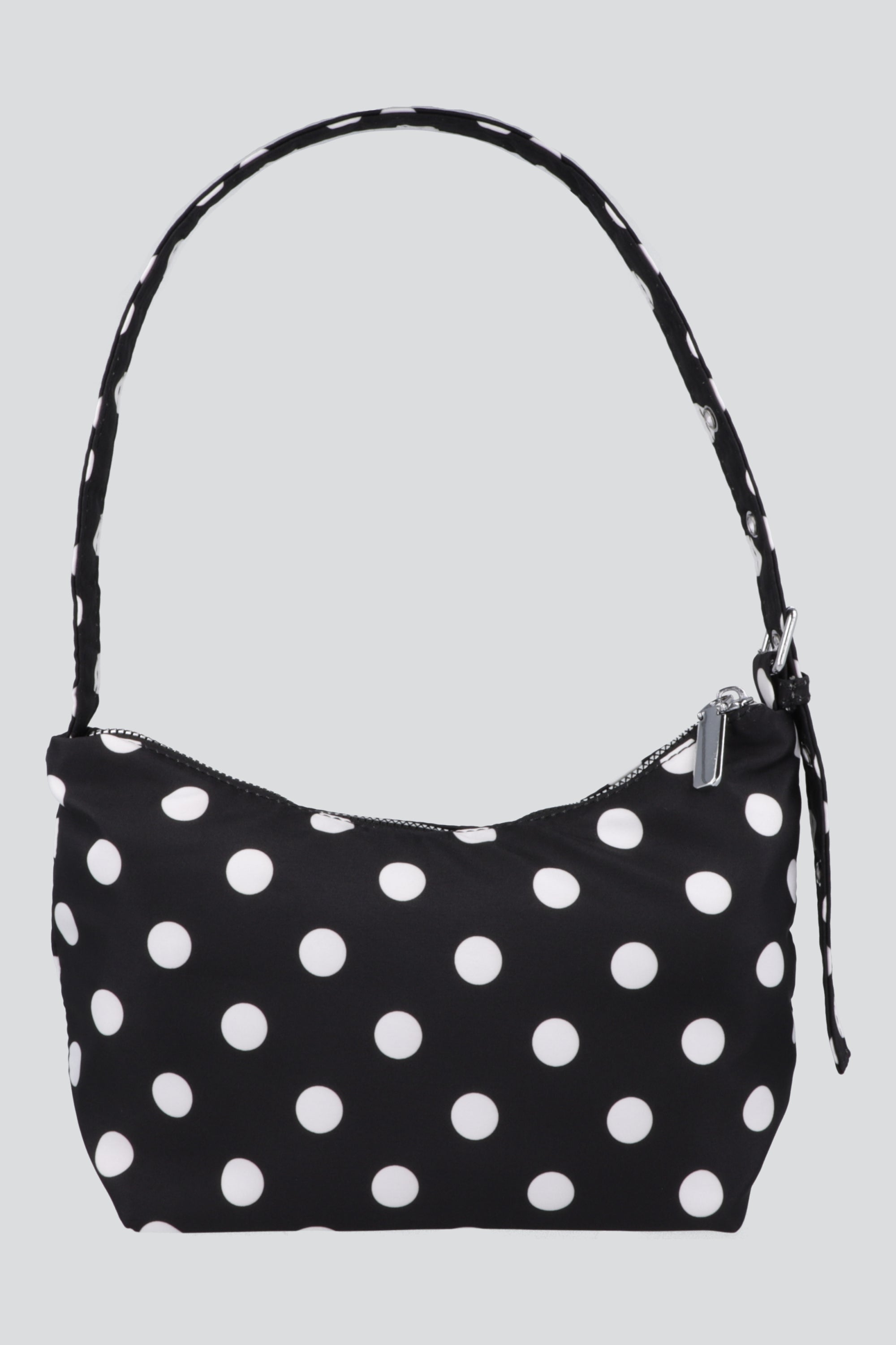 Bolsa polkas media luna NEGRO