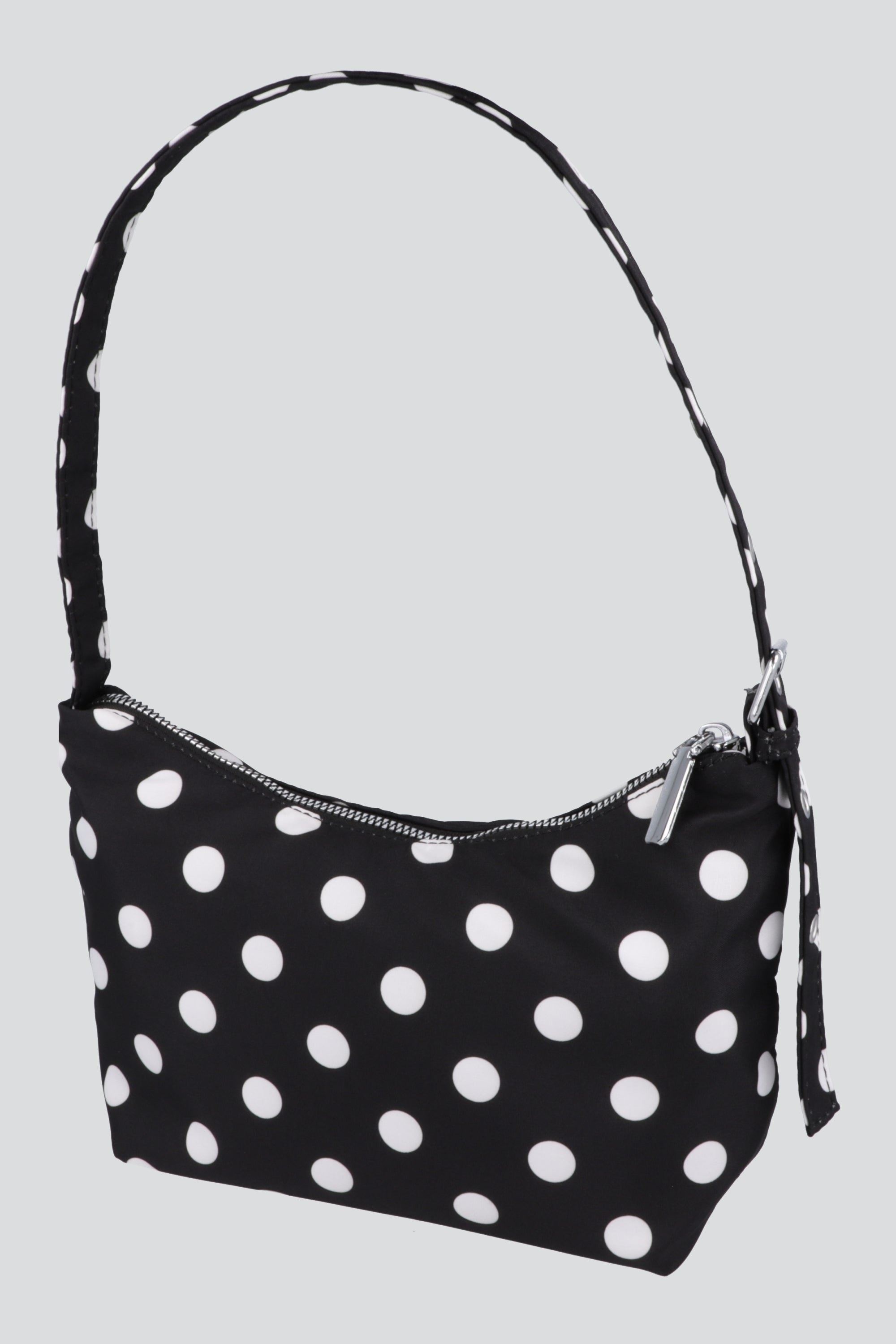 Bolsa polkas media luna NEGRO