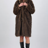 Saco largo peluche